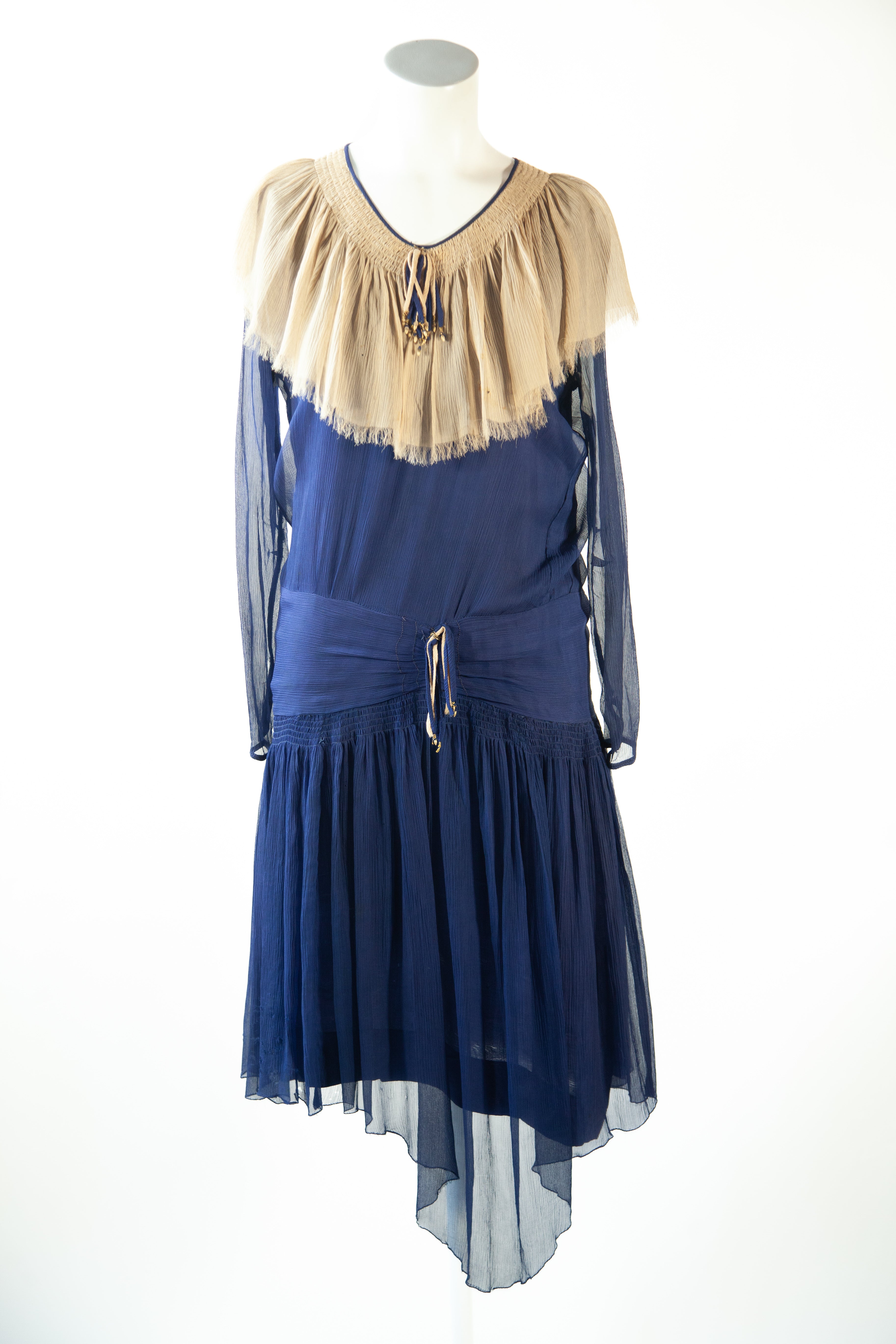 Very Vintage original 1920s silk chiffon dress