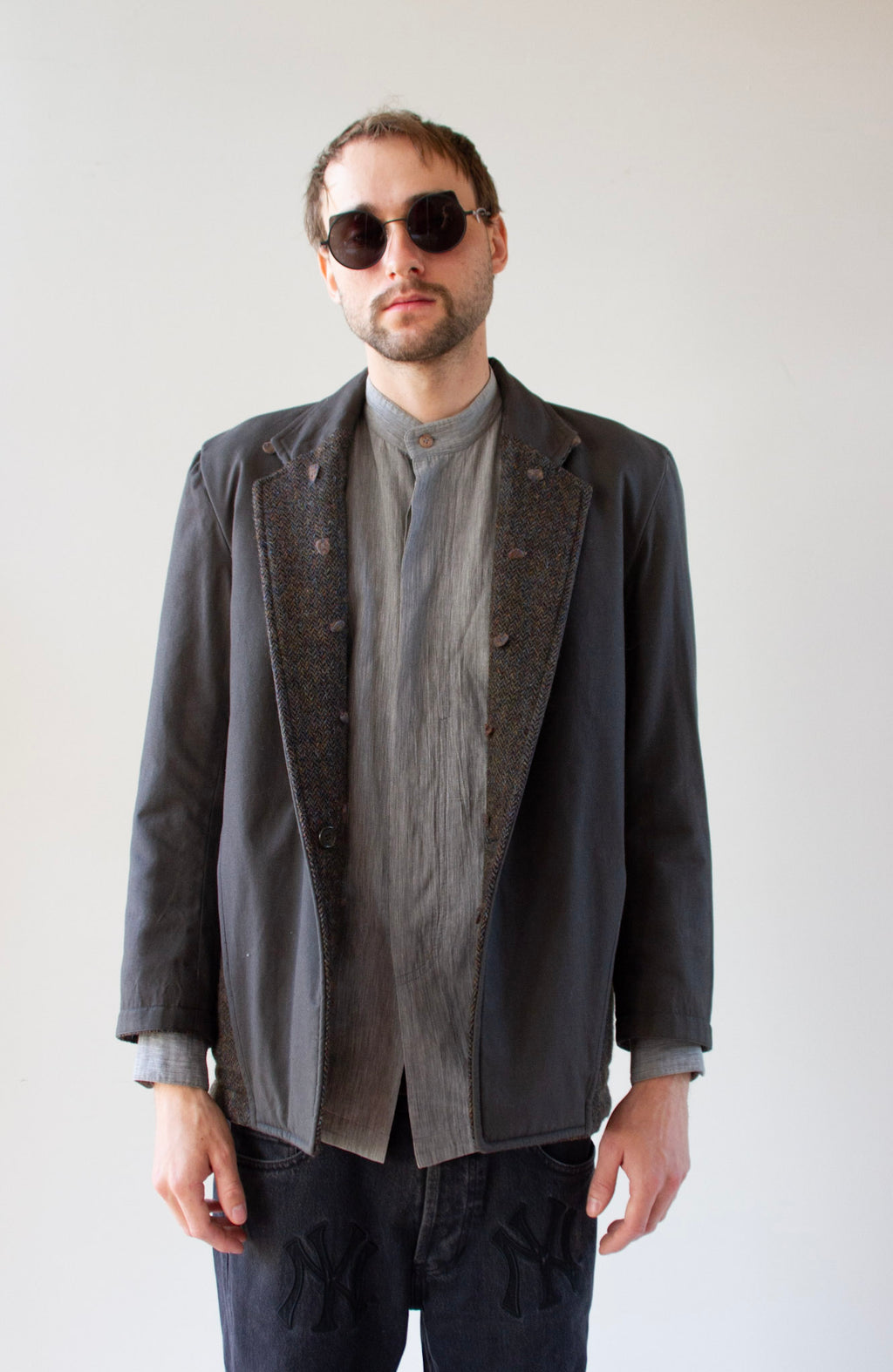 Rare Issey Miyake wool reversible jacket