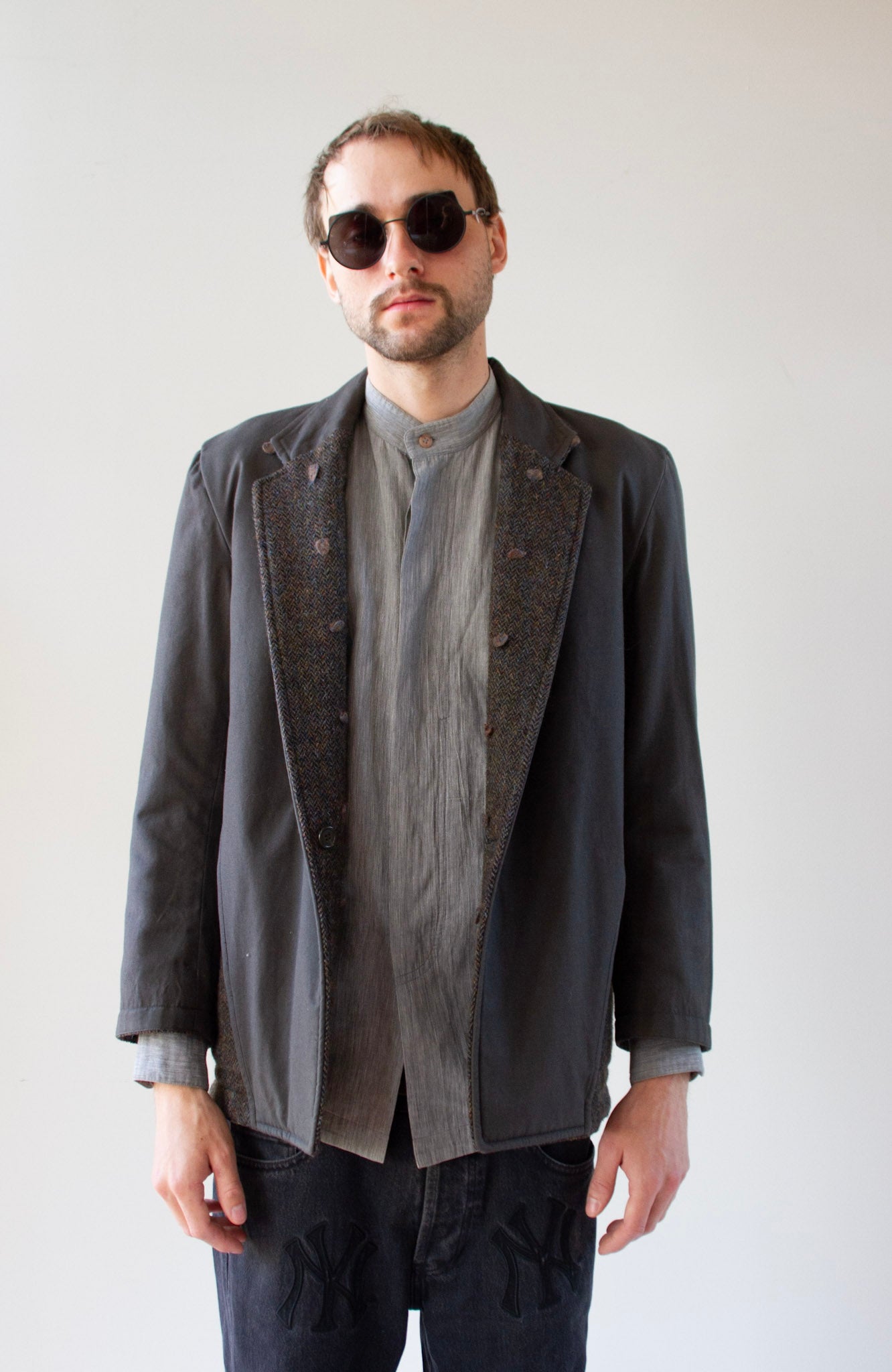 Rare Issey Miyake wool reversible jacket