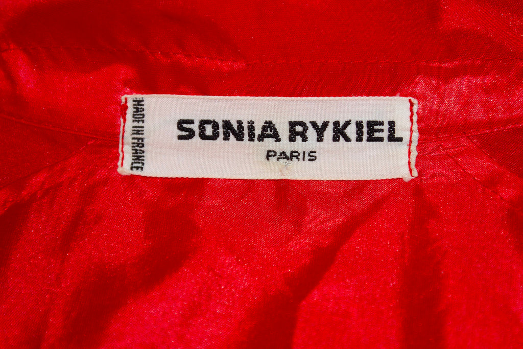 Sonia Rykiel Red Rain Trench