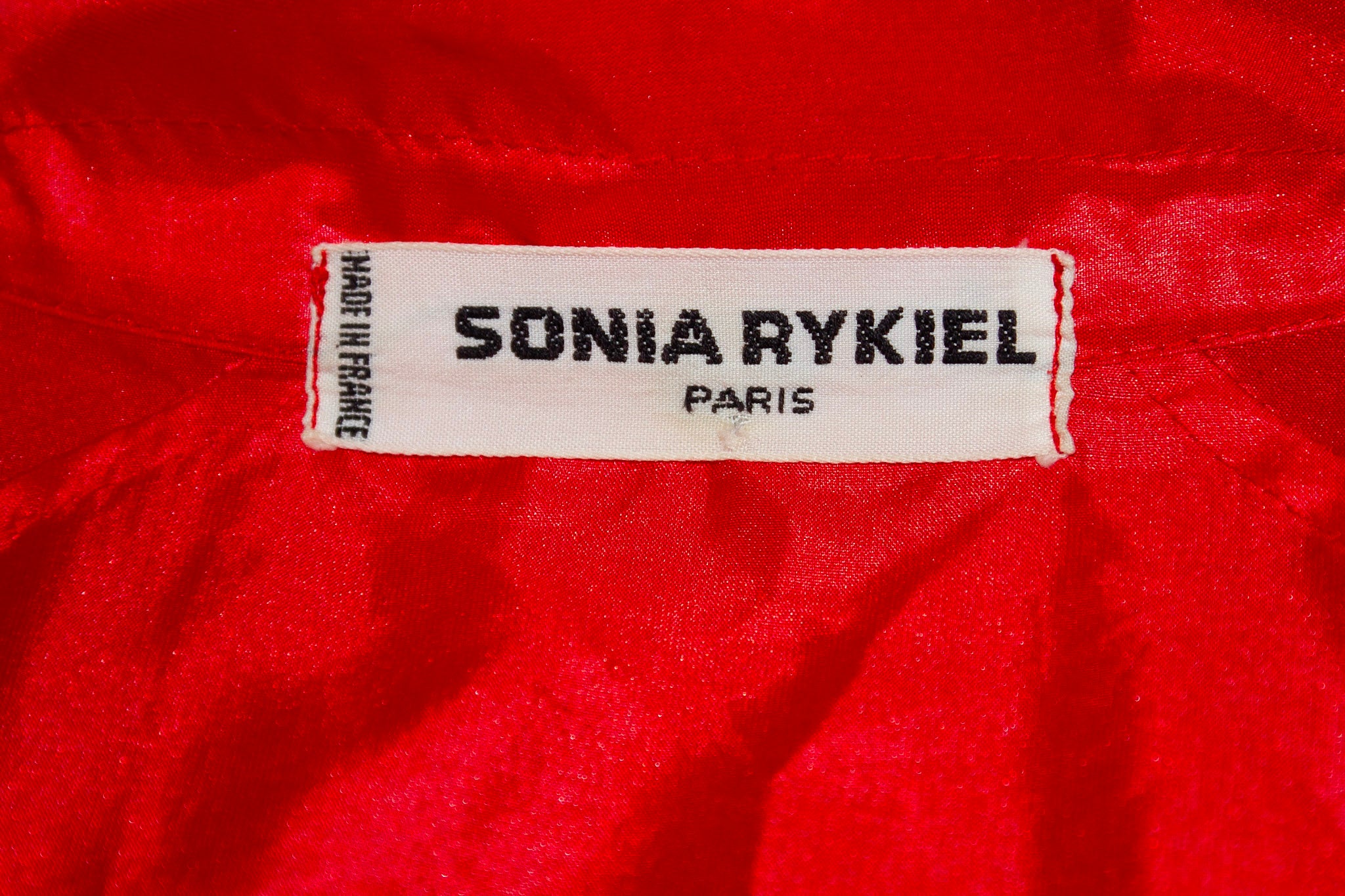 Sonia Rykiel Red Rain Trench
