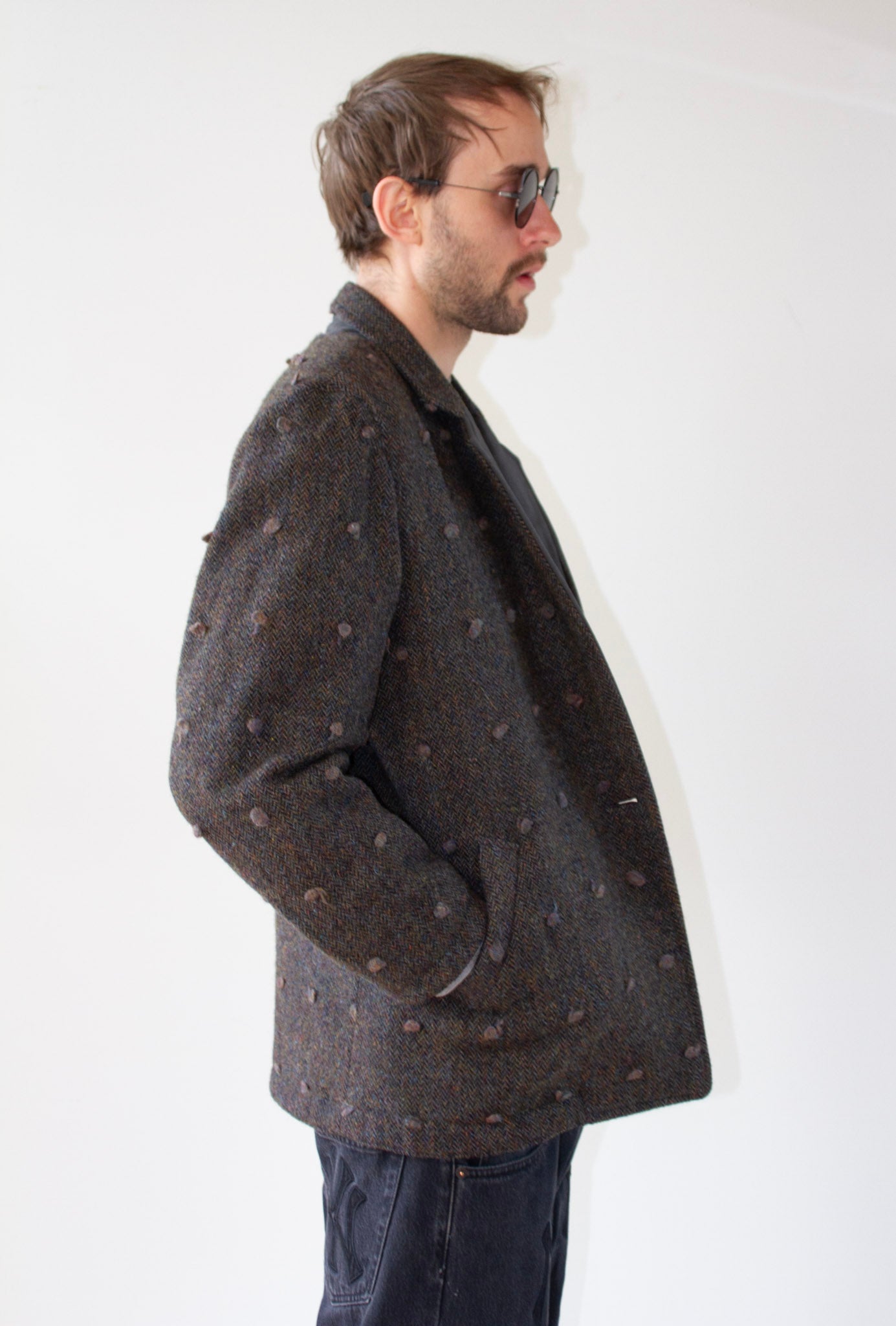 Rare Issey Miyake wool reversible jacket