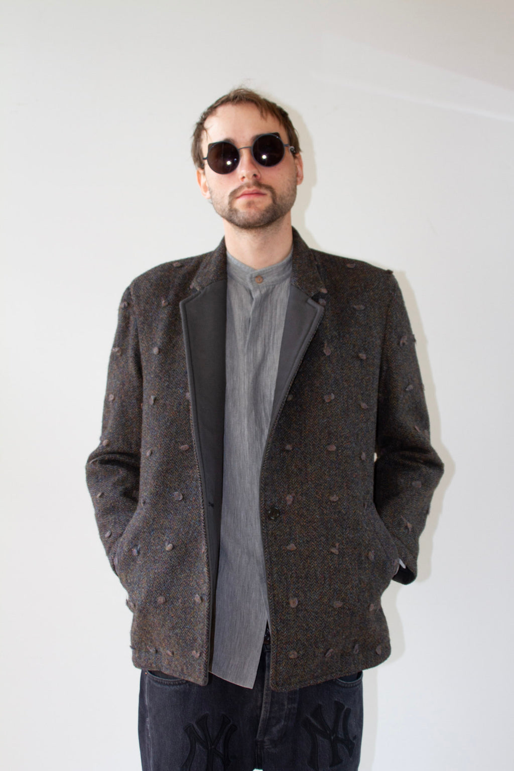 Rare Issey Miyake wool reversible jacket