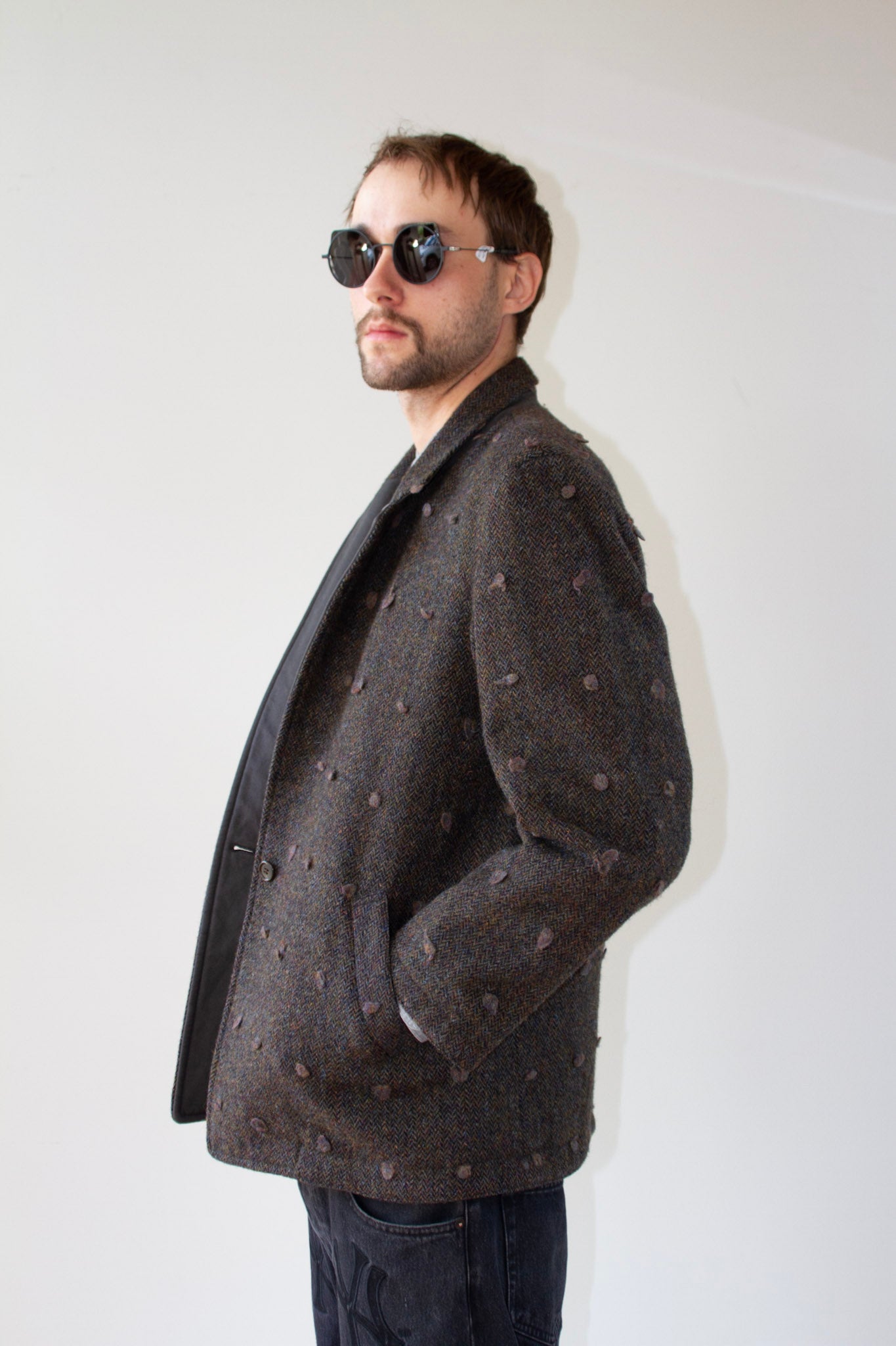 Rare Issey Miyake wool reversible jacket