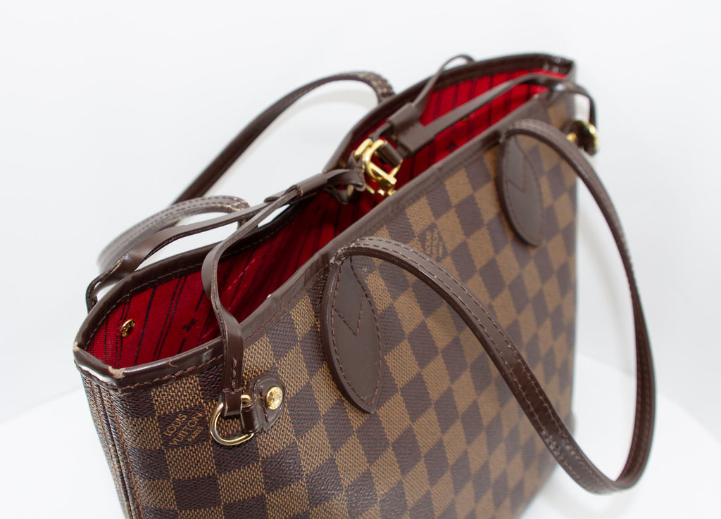 LOUIS VUITTON DAMIER EBENE NEVERFULL MM