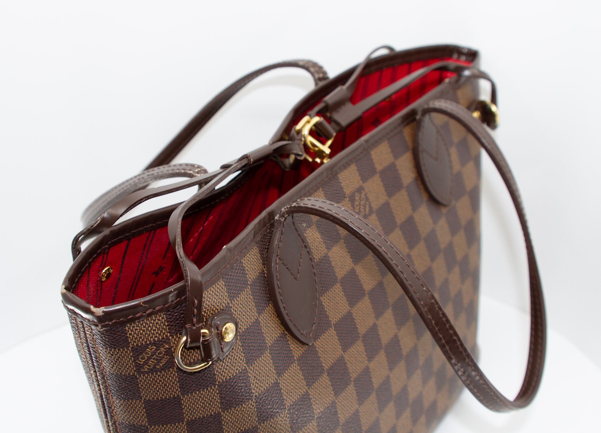 LOUIS VUITTON DAMIER EBENE NEVERFULL PM