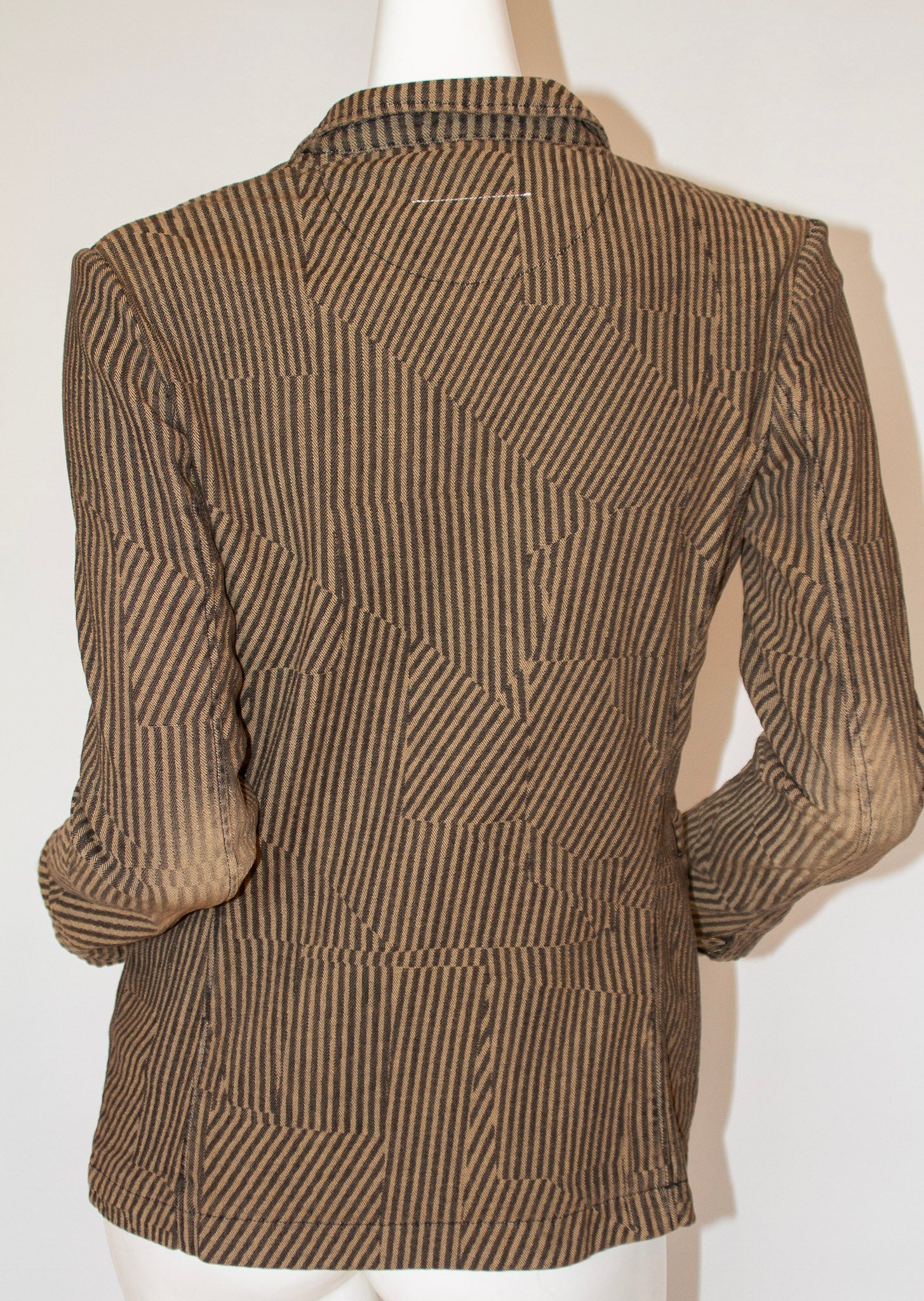 MAISON MARGIELA Cotton Striped Sports Coat