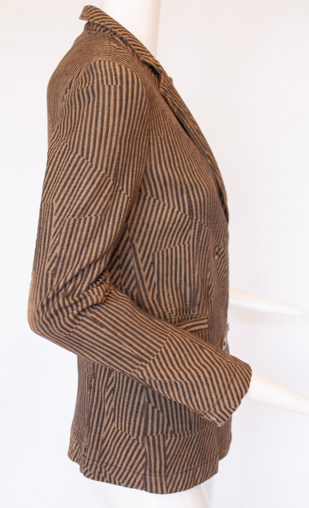 MAISON MARGIELA Cotton Striped Sports Coat