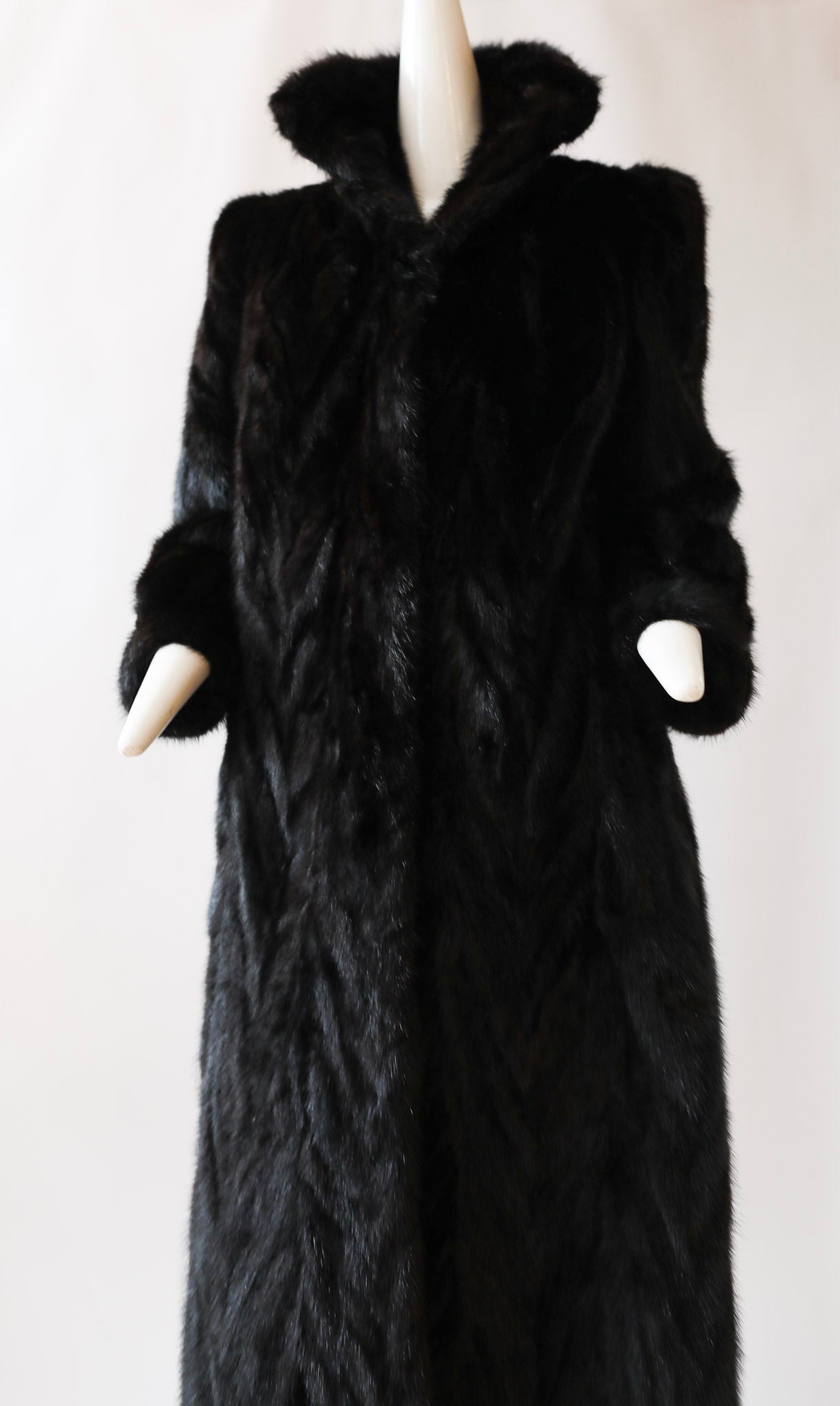 Made in Greece Long Fur Coat
