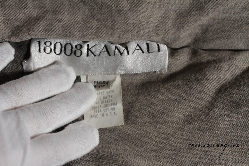 18008 KAMALI, Grey Oversized Fit Casual Jacket with Notched Collar