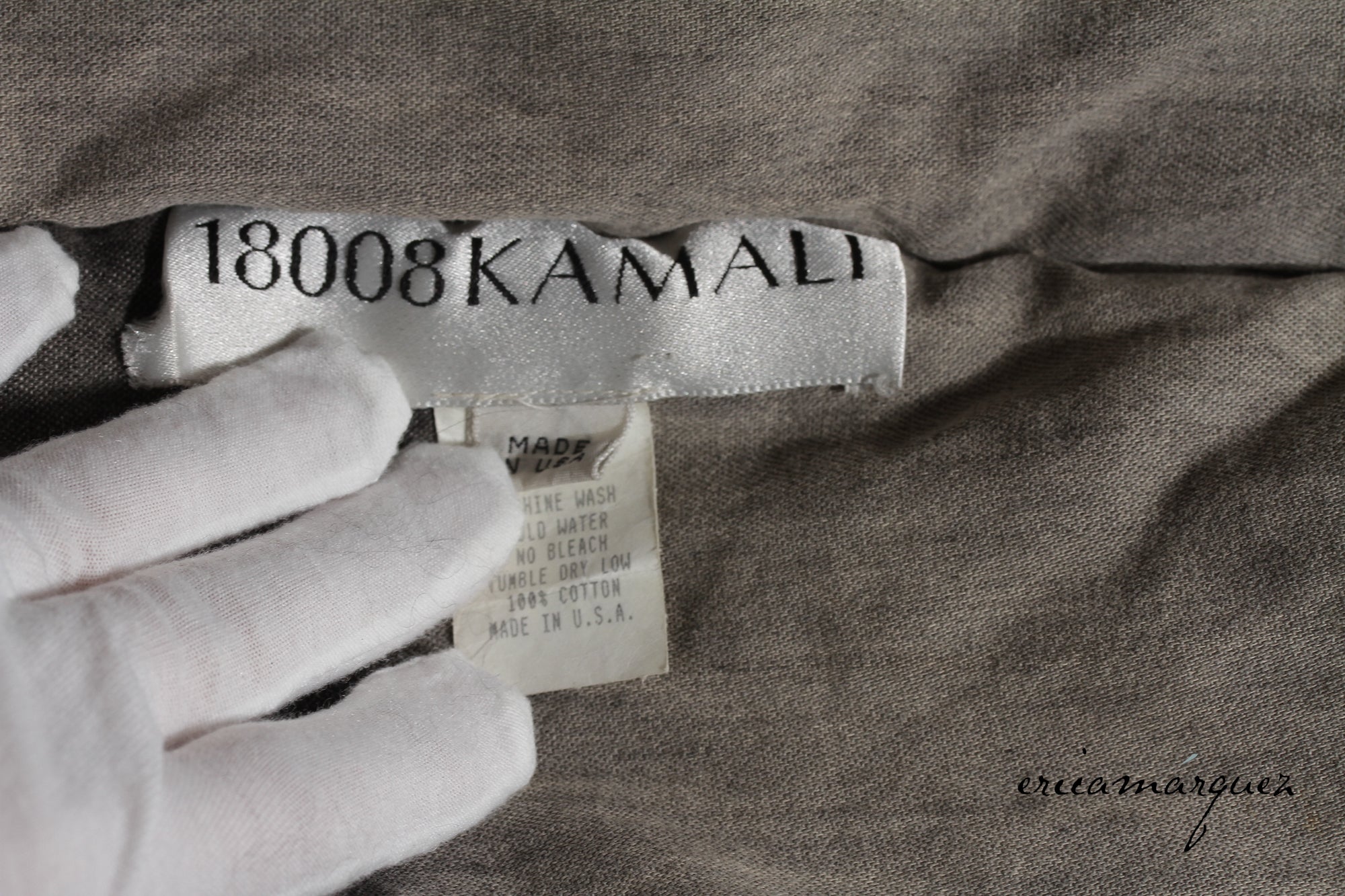 18008 KAMALI, Grey Oversized Fit Casual Jacket with Notched Collar