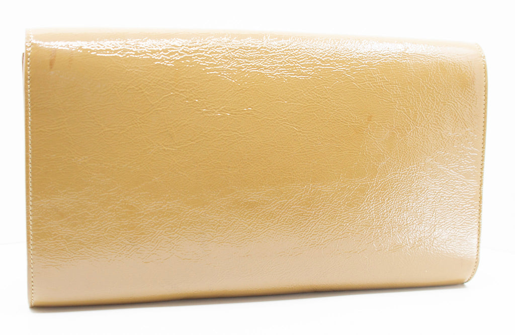 YVES SAINT LAURENT Belle de Jour Patent Leather Clutch
