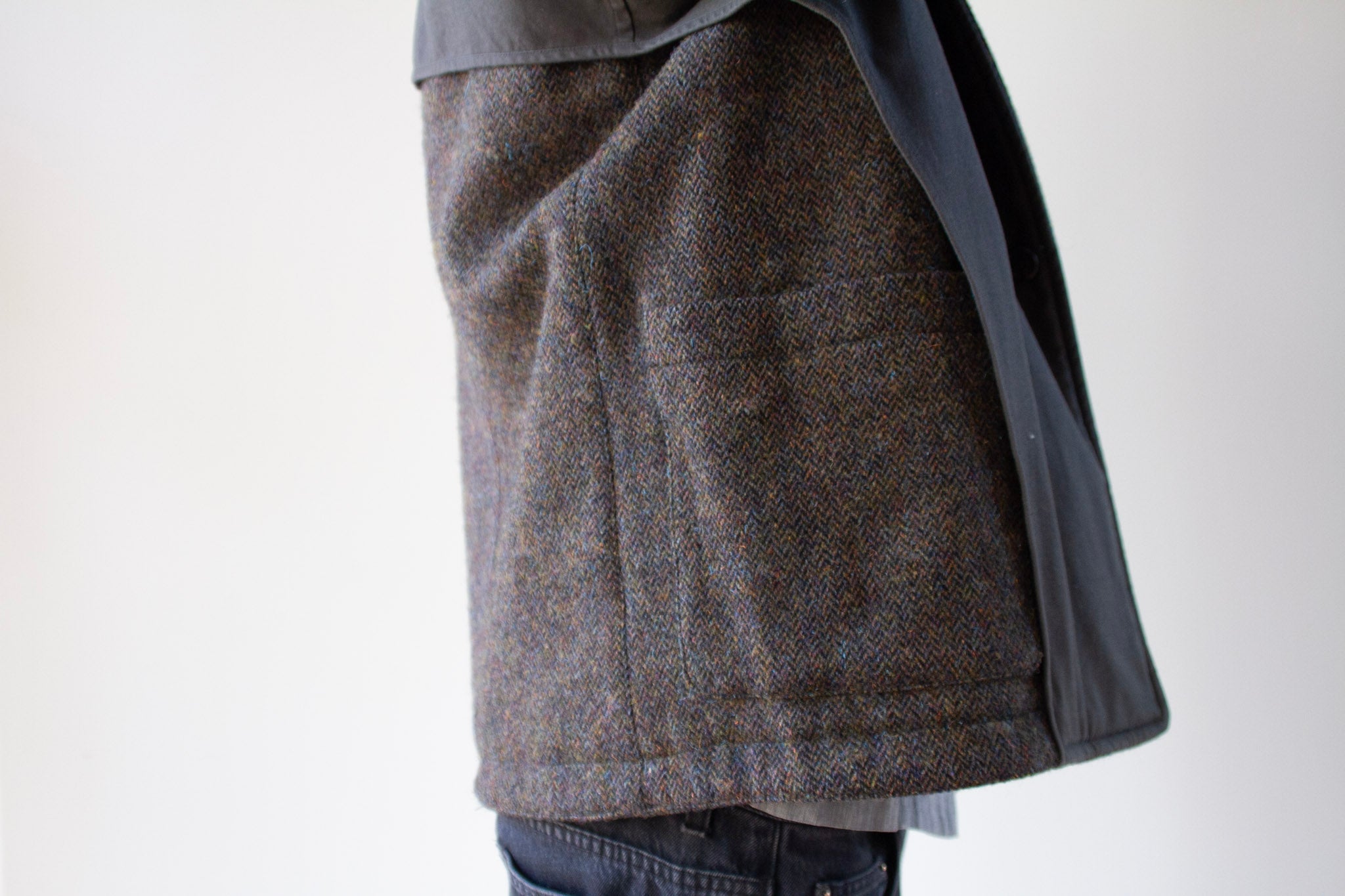 Rare Issey Miyake wool reversible jacket