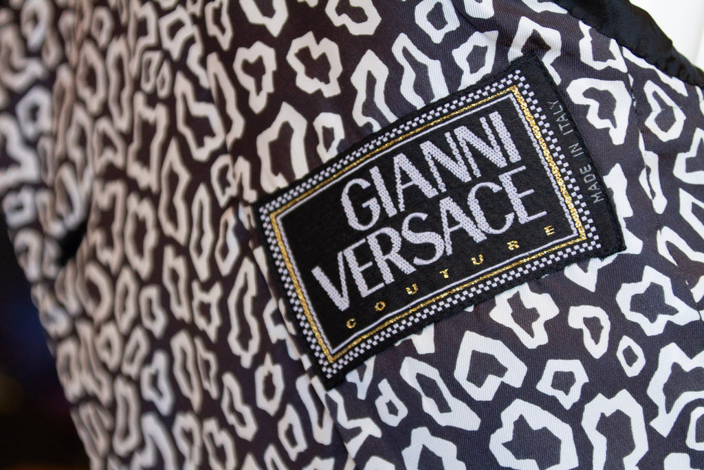 GIANNI VERSACE Blazer and Skirt Ensemble