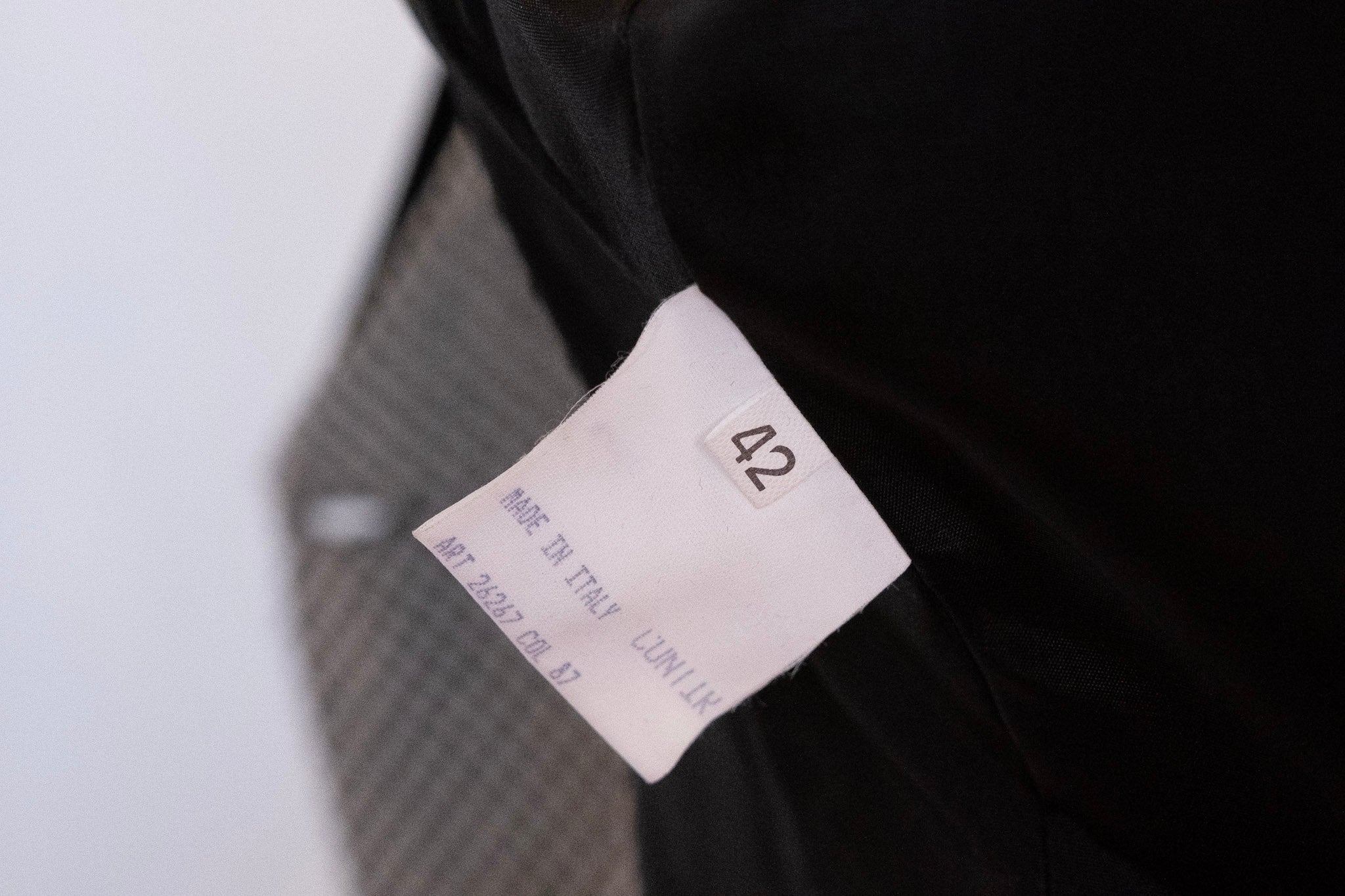 FENDI checkered blazer