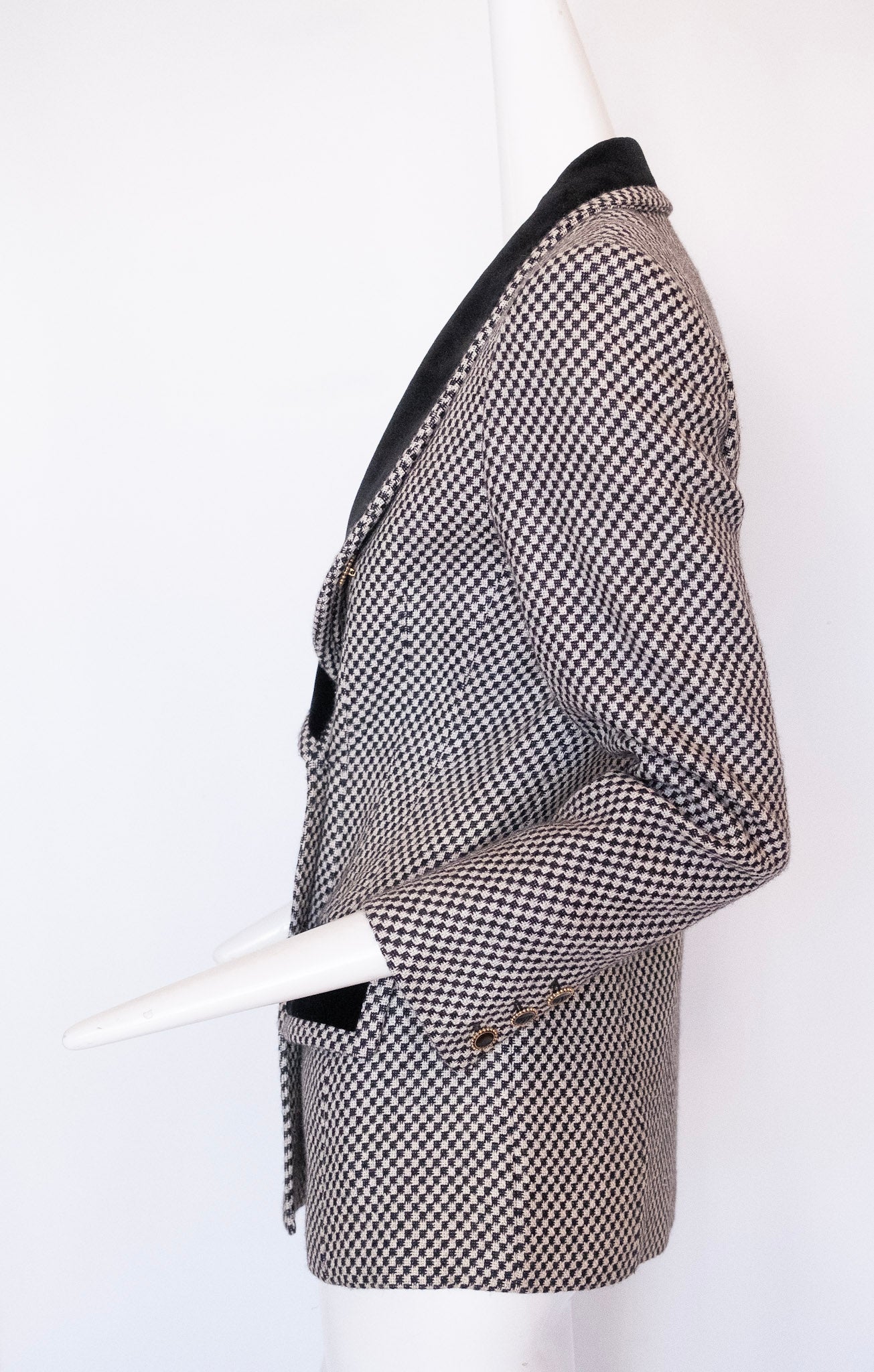 FENDI checkered blazer