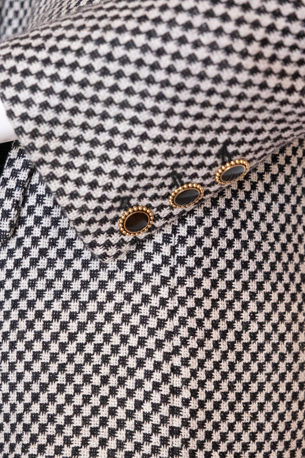 FENDI checkered blazer