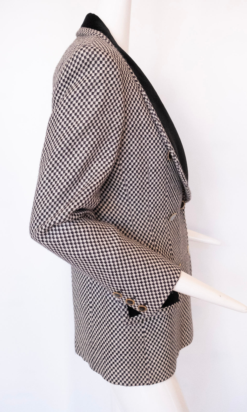FENDI checkered blazer