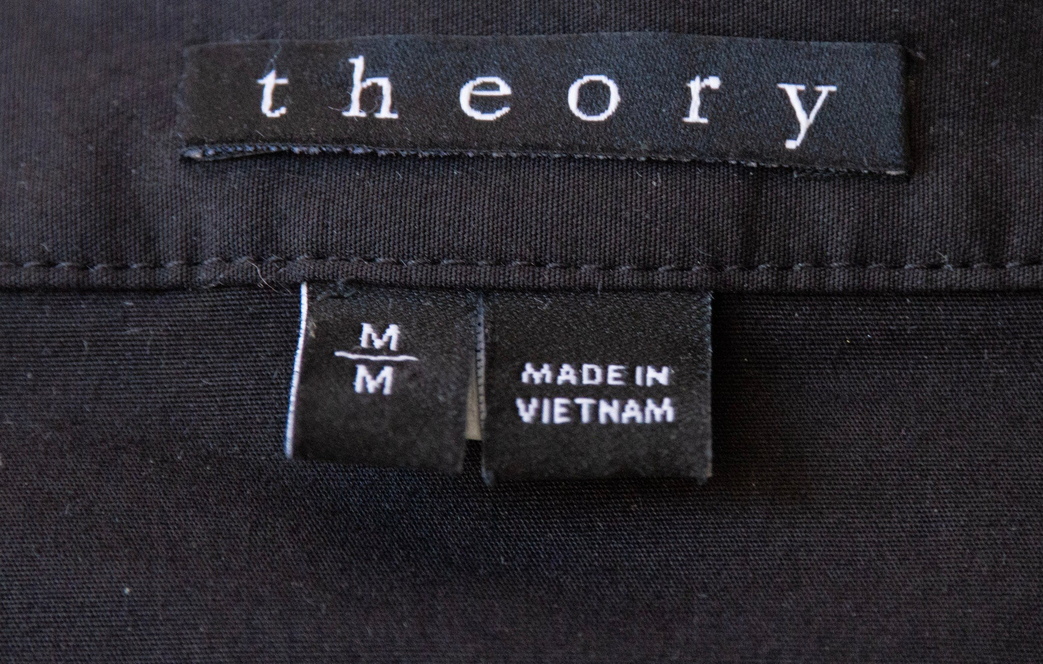 THEORY Box Style Black Dress