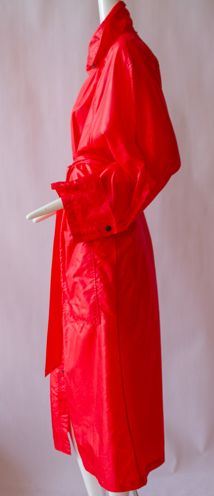 Sonia Rykiel Red Rain Trench
