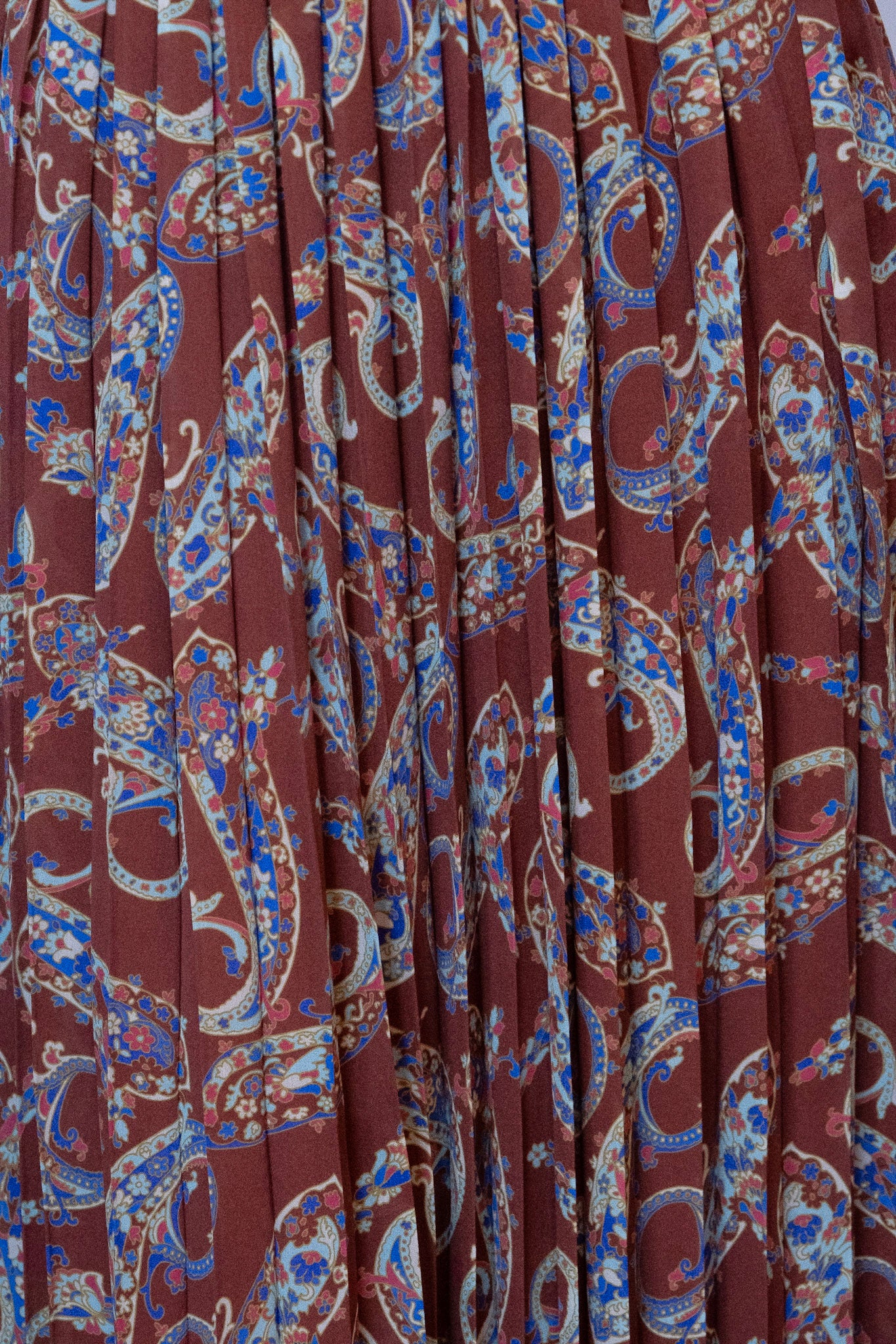JOAQUIN PEREZ VALETTE Pleated Long Skirt