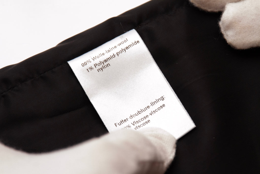 Akris Black Pencil Italian-blend Wool Skirt