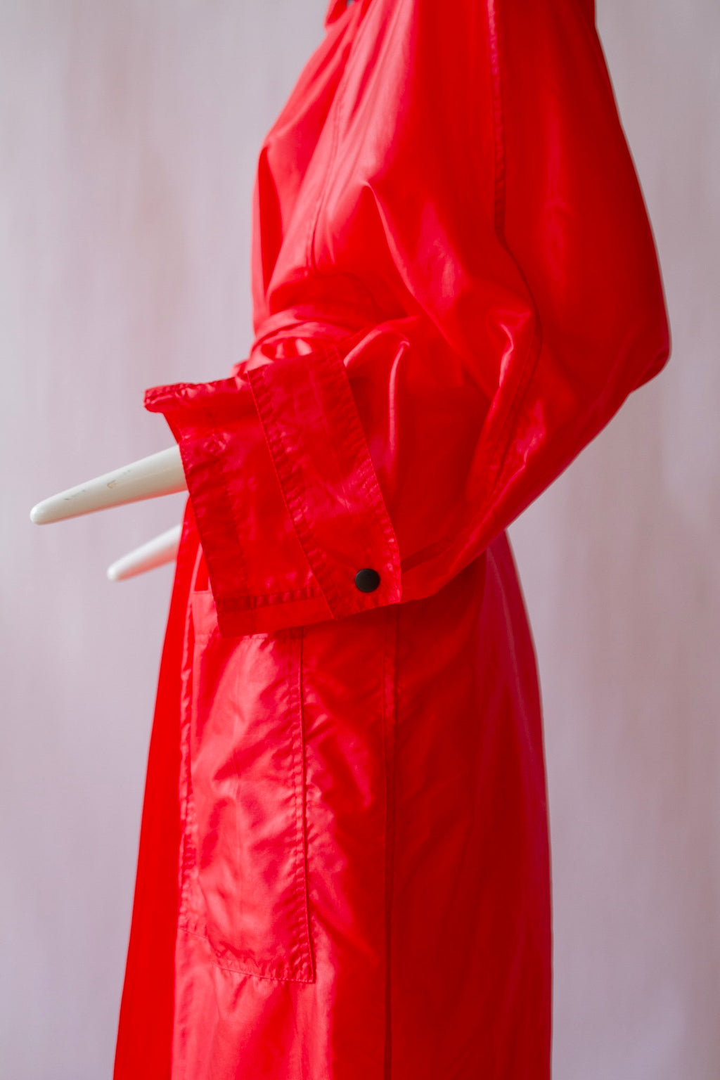 Sonia Rykiel Red Rain Trench
