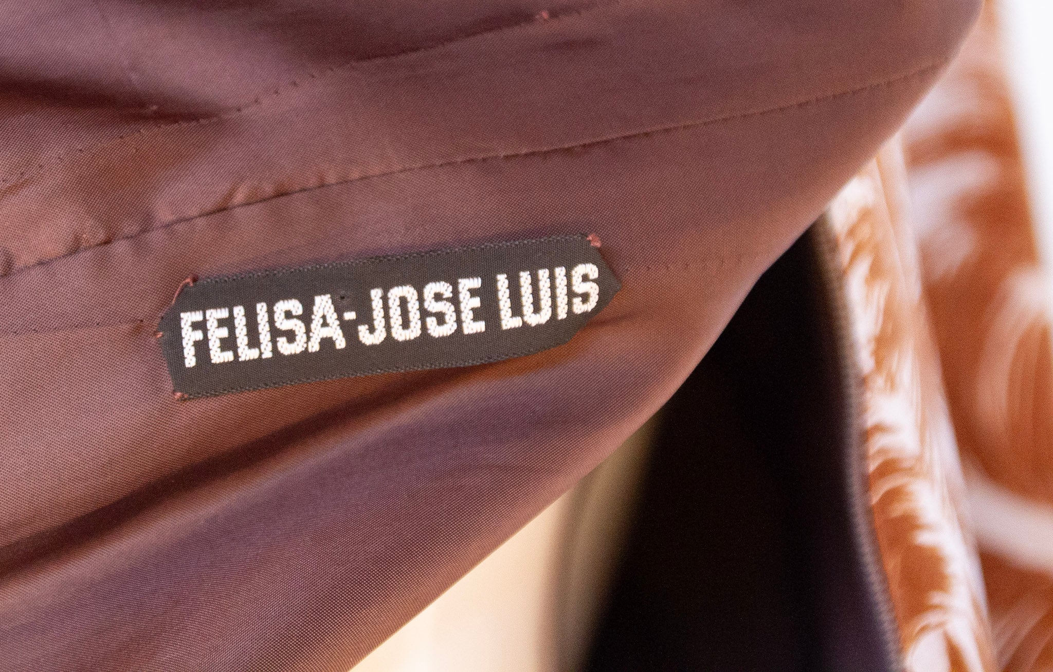 Felisa-Jose Luis silk dress