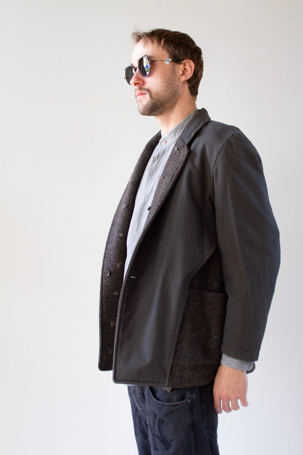 Rare Issey Miyake wool reversible jacket