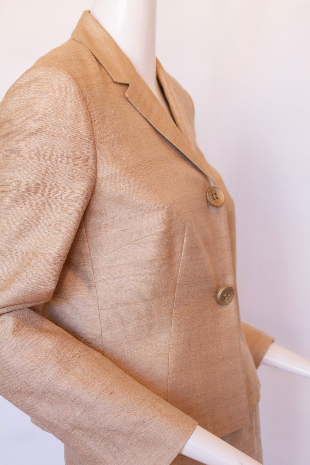 DOLCE & GABBANA, 100% silk suit, from the personal collection of the Hollywood Golden Era, Actress Terry Moore