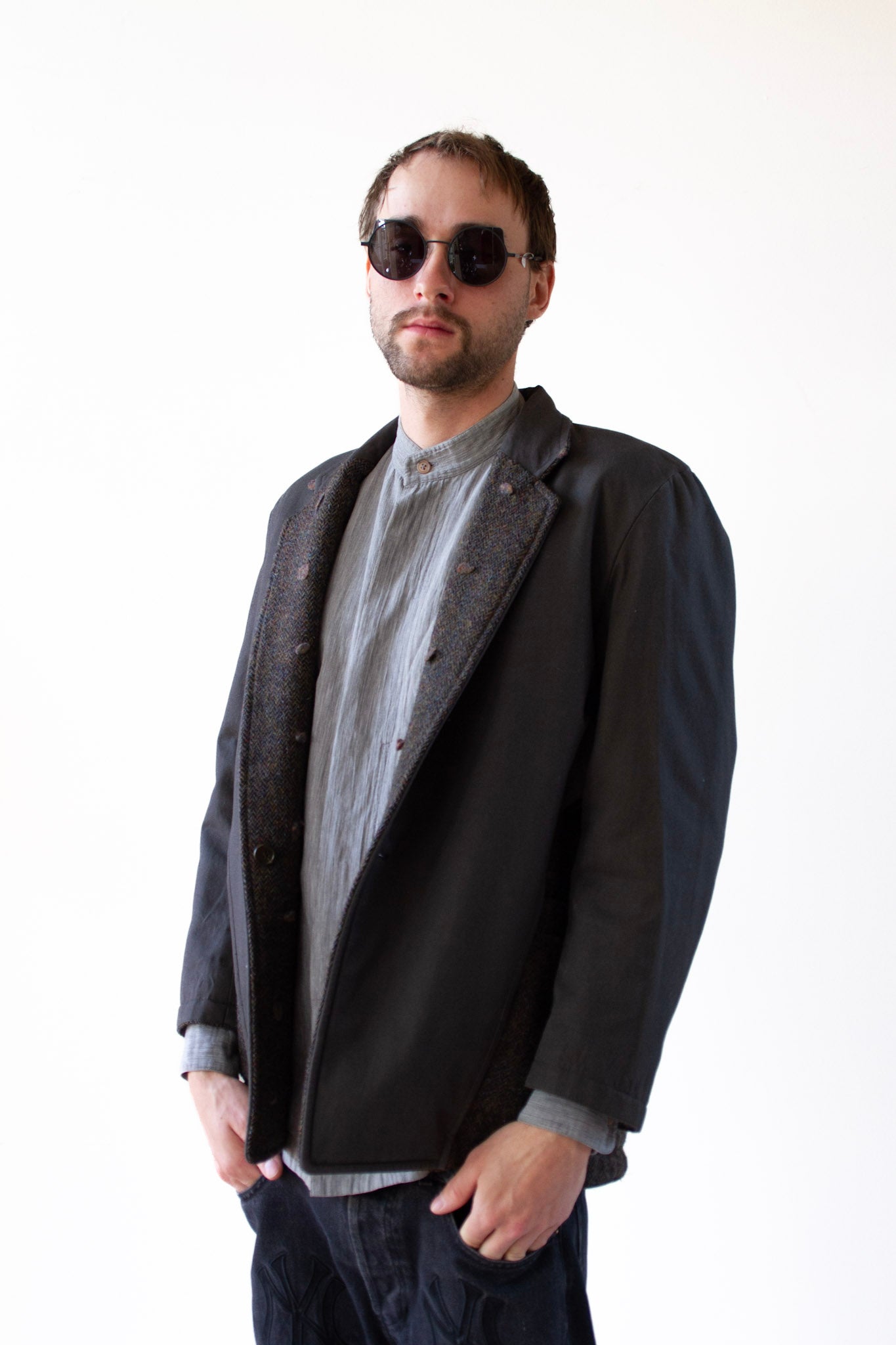 Rare Issey Miyake wool reversible jacket