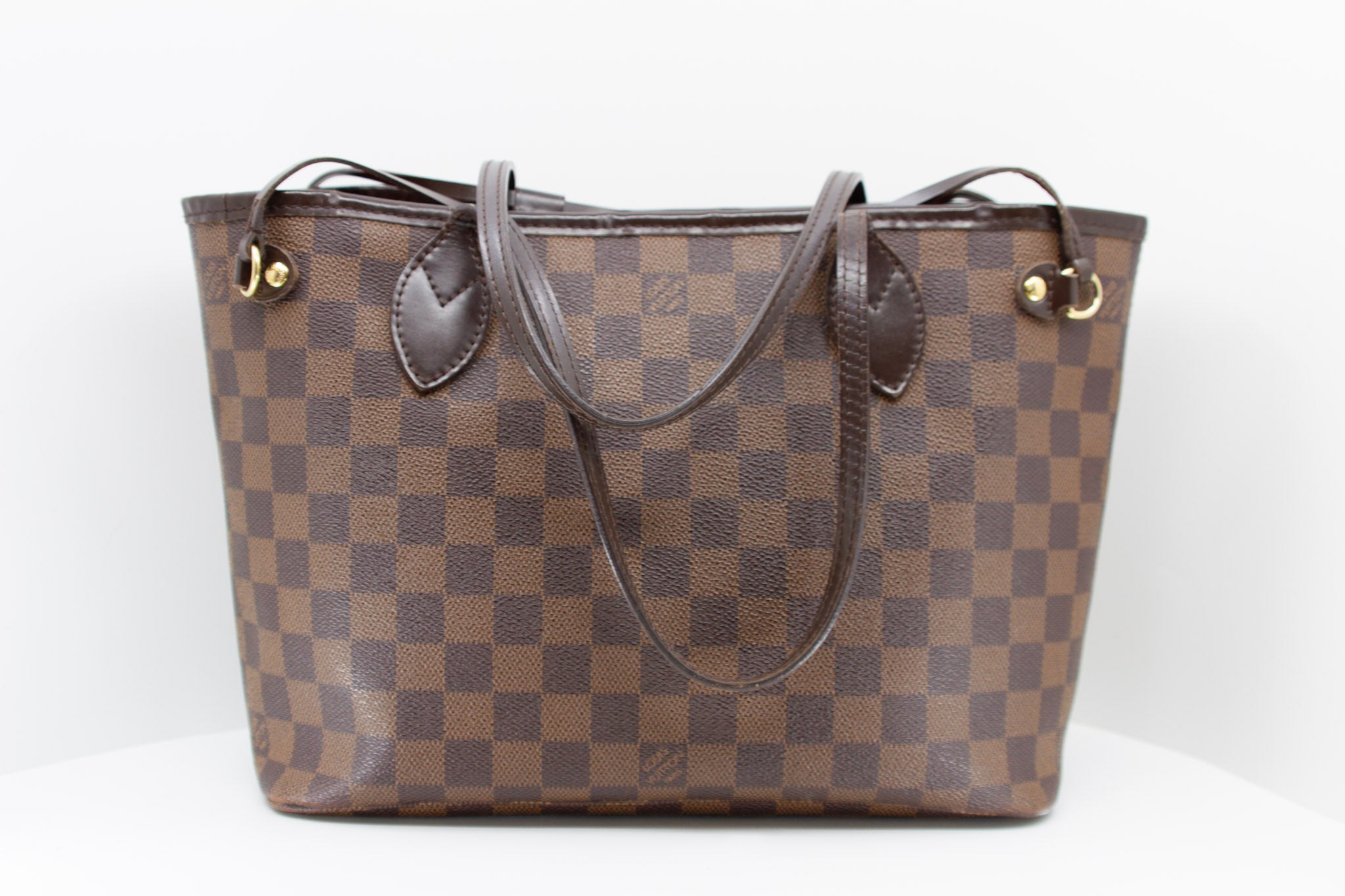 LOUIS VUITTON DAMIER EBENE NEVERFULL PM