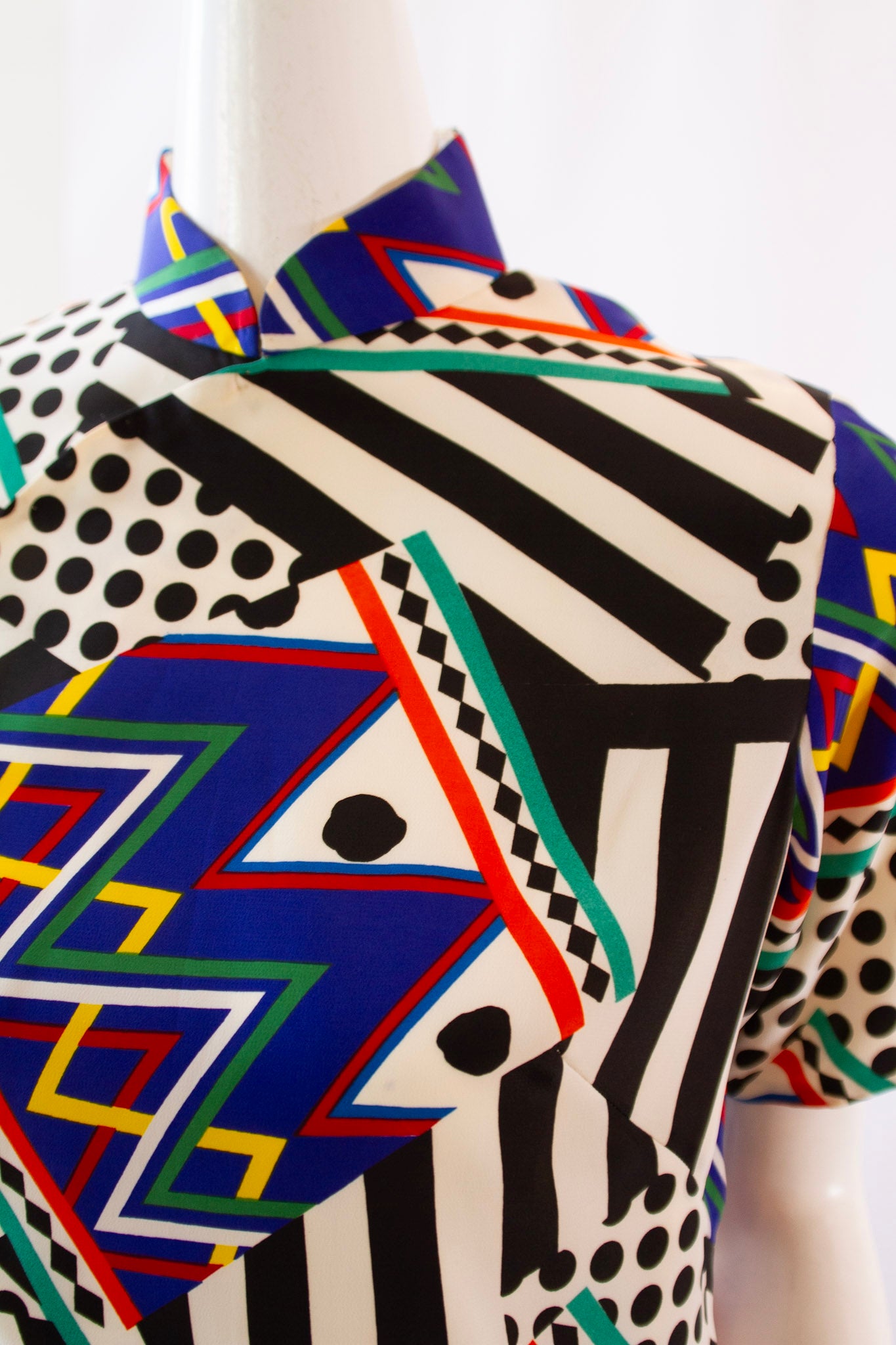 Very Vintage Patterned  Dress