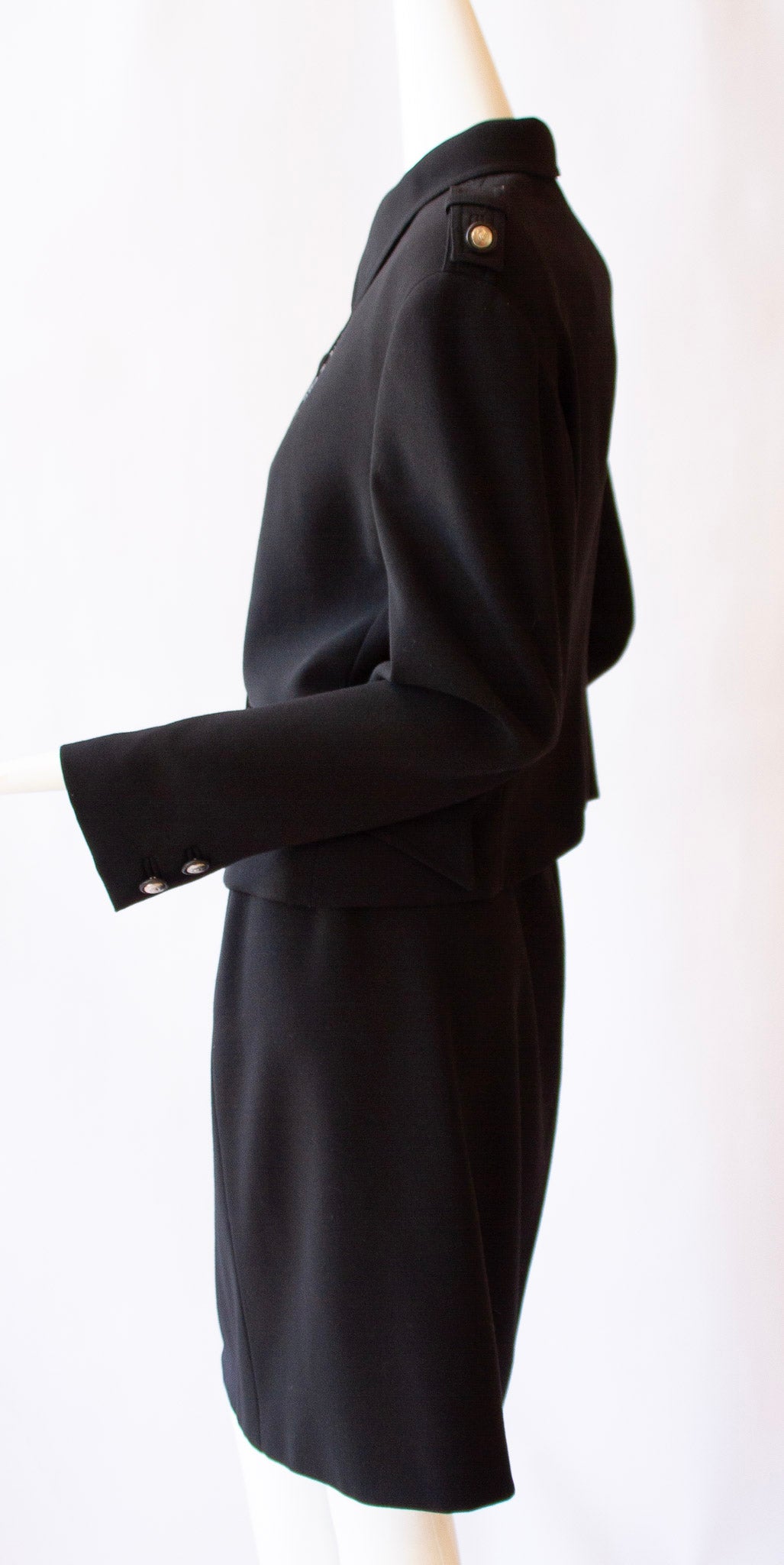 GIANNI VERSACE Blazer and Skirt Ensemble