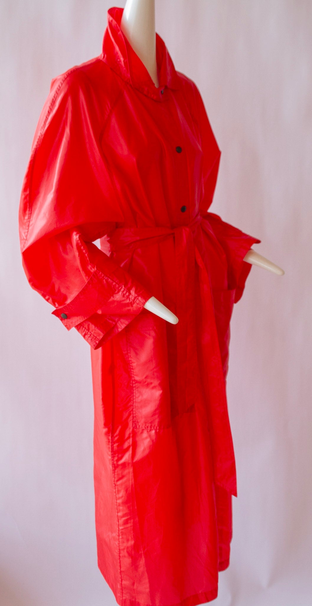 Sonia Rykiel Red Rain Trench