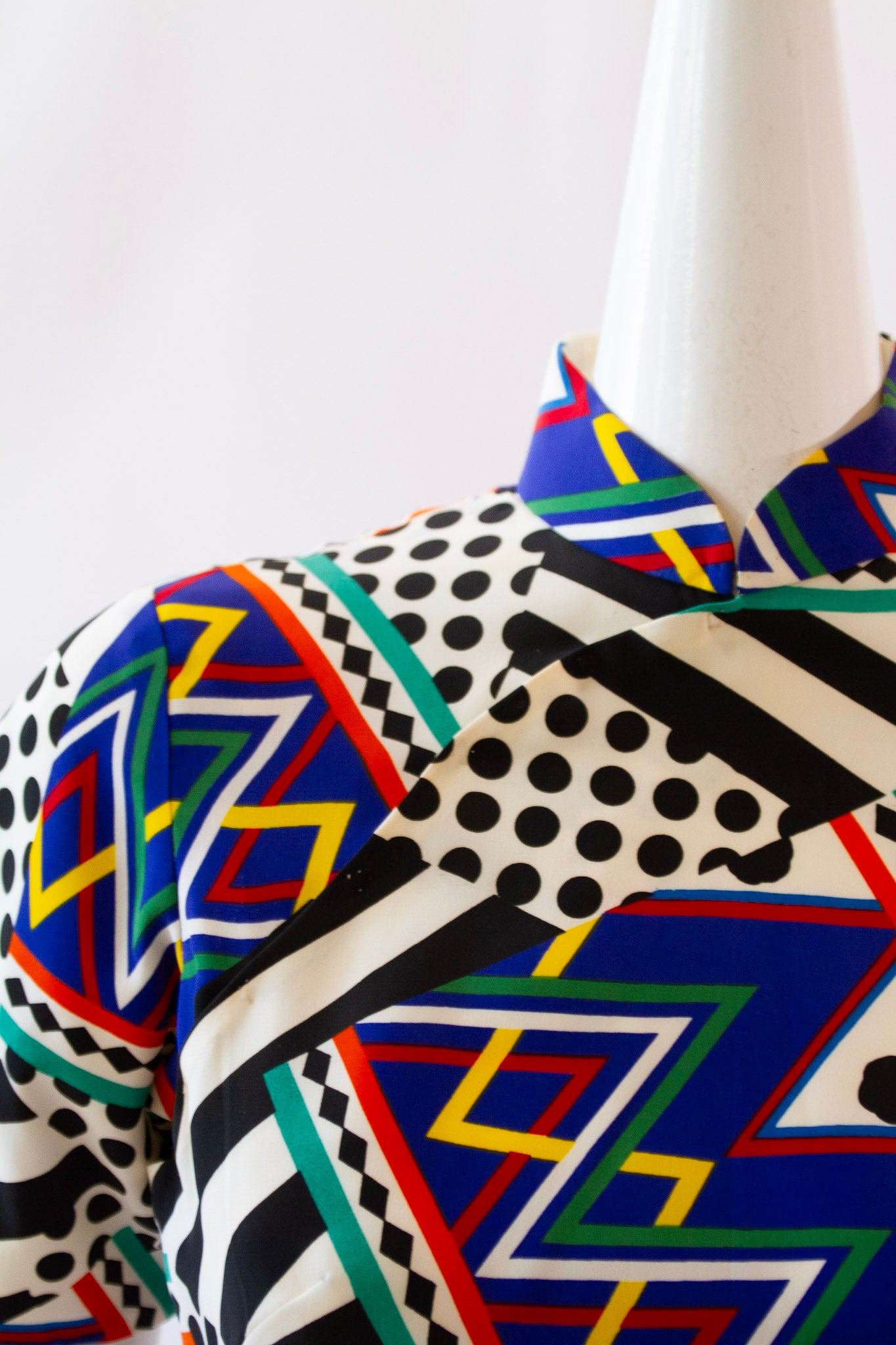 Very Vintage Patterned  Dress