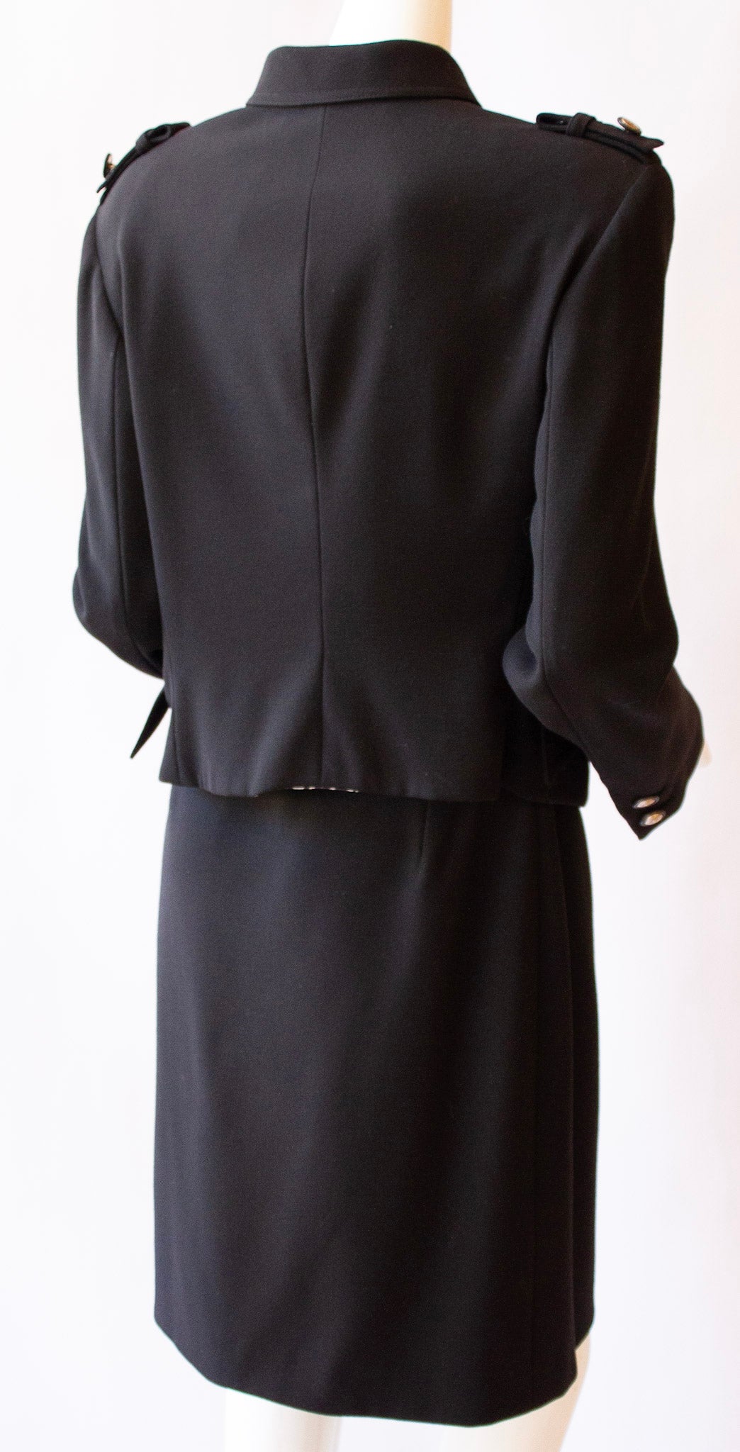 GIANNI VERSACE Blazer and Skirt Ensemble
