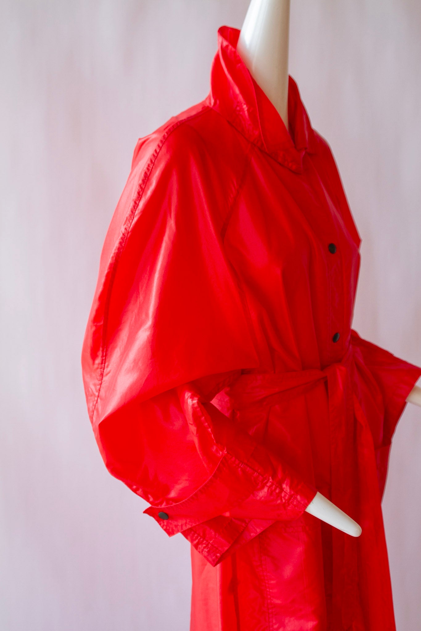 Sonia Rykiel Red Rain Trench
