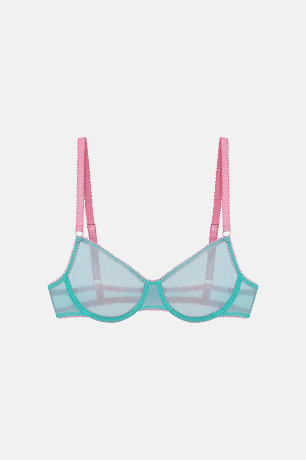 DORA LARSEN Linda Clean Tulle Underwire Bra