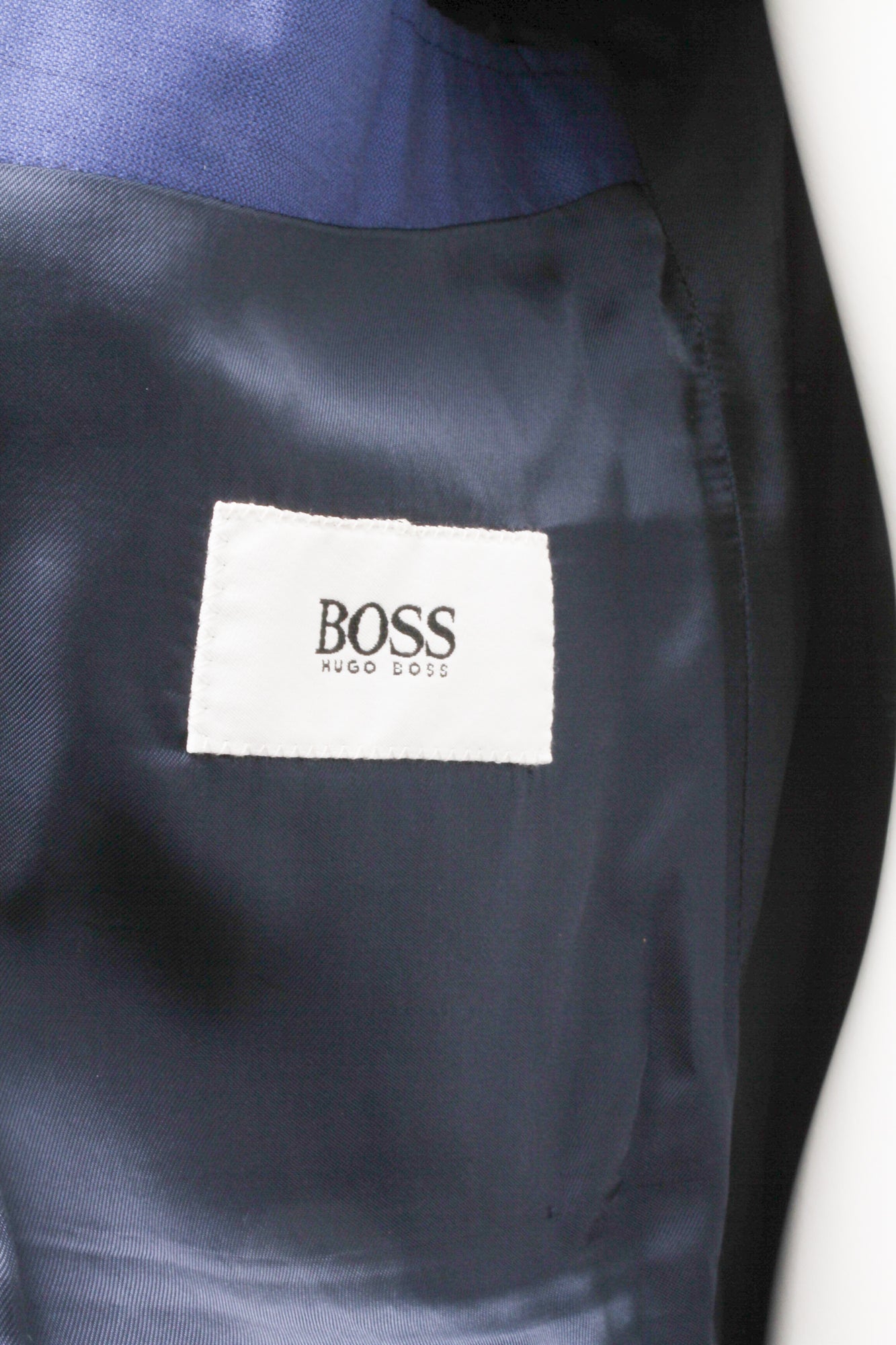 HUGO BOSS, Silk Wool, Cobalt Blue, Two-Button Blazer
