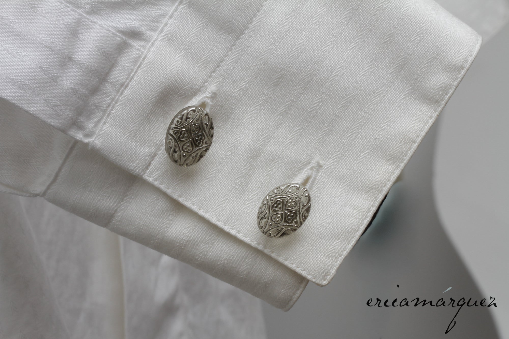 BYBLOS, Made In Italy, Mandarin Collar, Textured Design, Hidden Button, Long Sleeve Shirt