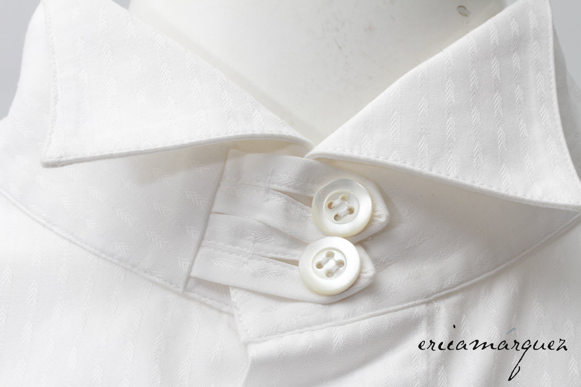 BYBLOS, Made In Italy, Mandarin Collar, Textured Design, Hidden Button, Long Sleeve Shirt