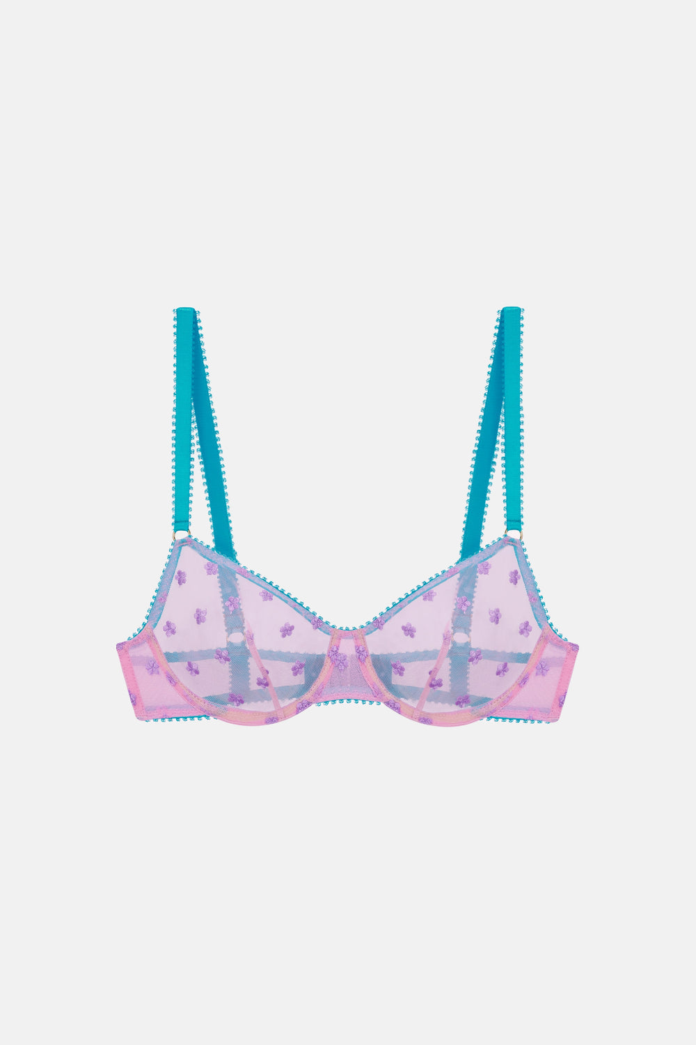 DORA LARSEN BETH EMBROIDERY UNDERWIRE BRA
