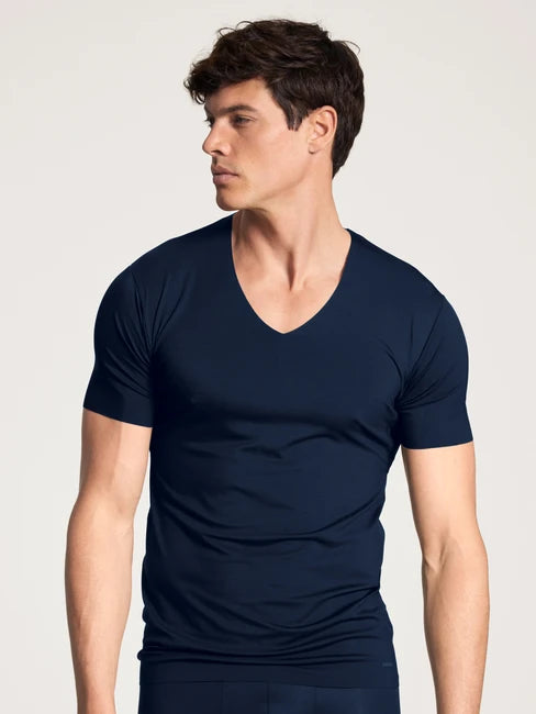 CALIDA 100% NATURE V-shirt, ITEM NO.: 14080-480/910