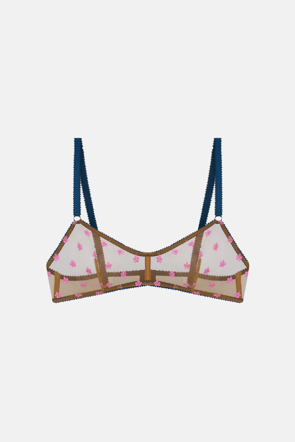 DORA LARSEN COLLETTE EMBROIDRY BRALETTE