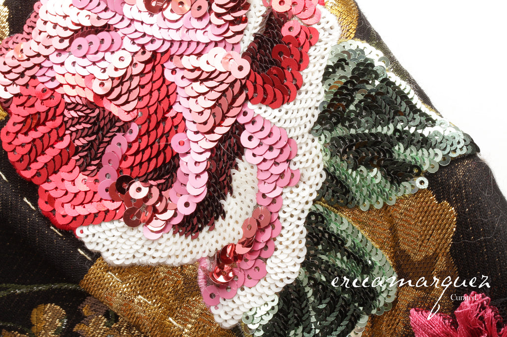 DOLCE & GABBANA, Double-Breasted Turlington Floral Metallic Lamé Jacquard Jacket