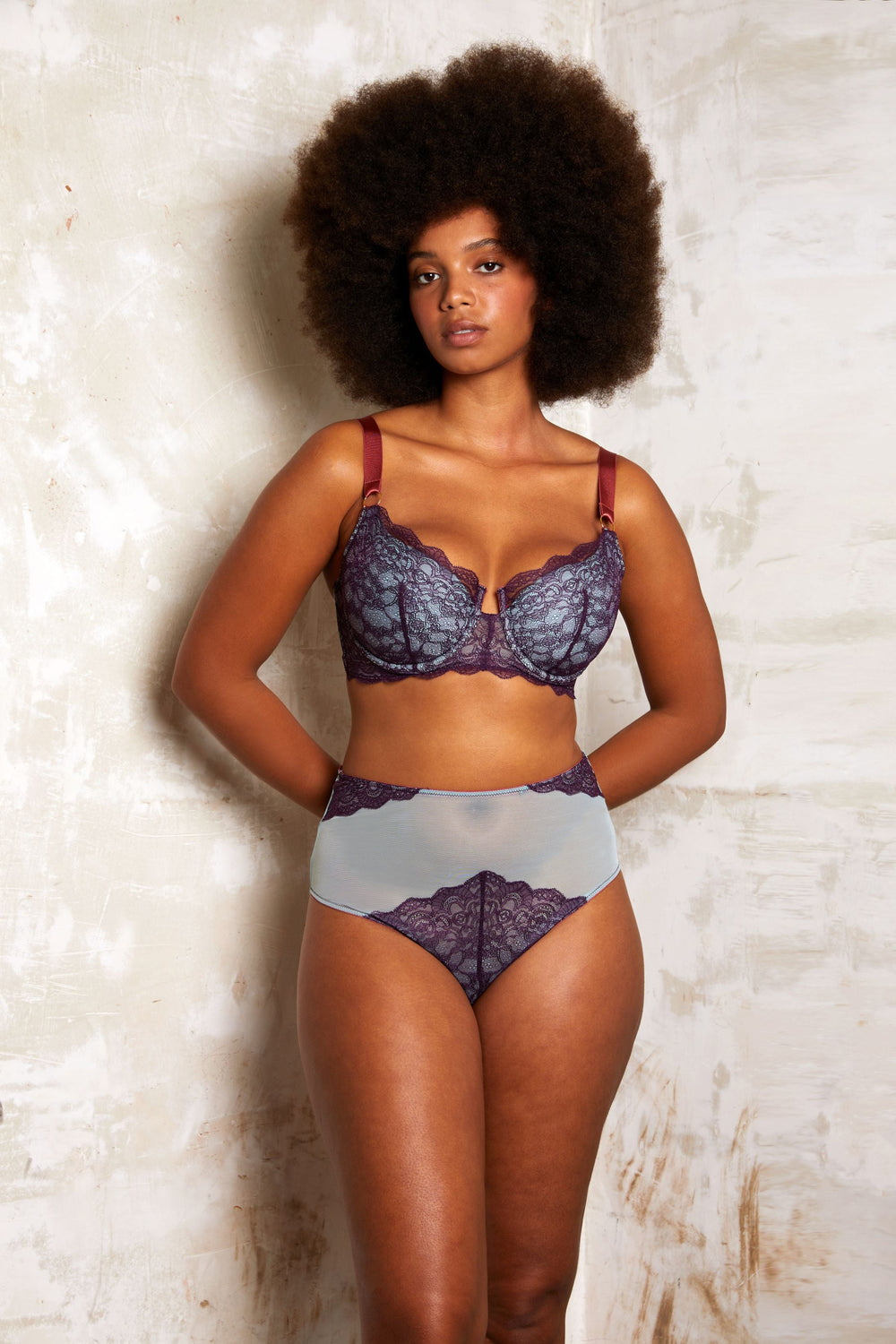 DORA LARSEN ENID LACE BALCONETTE BRA