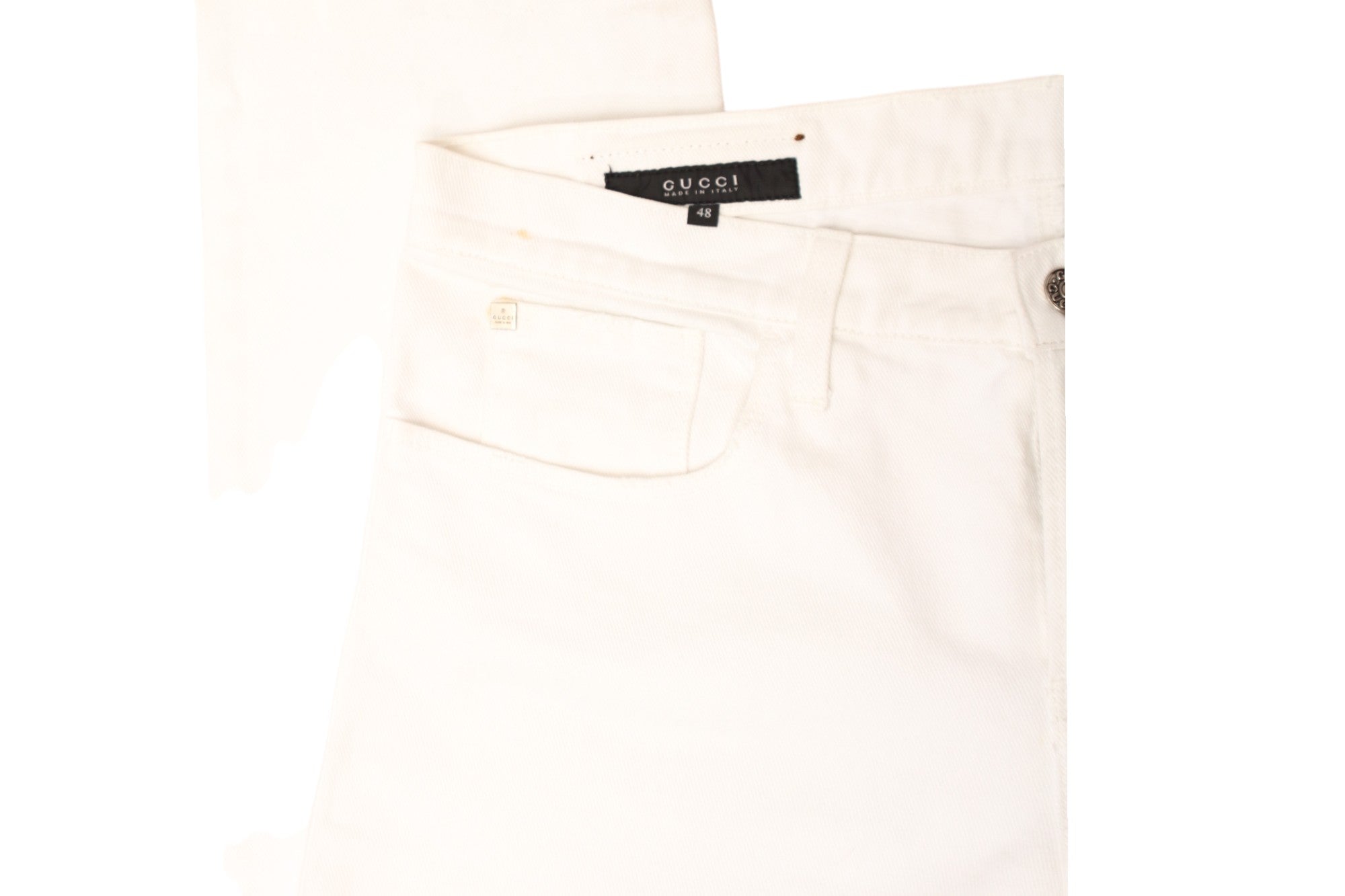 Gucci White Jeans
