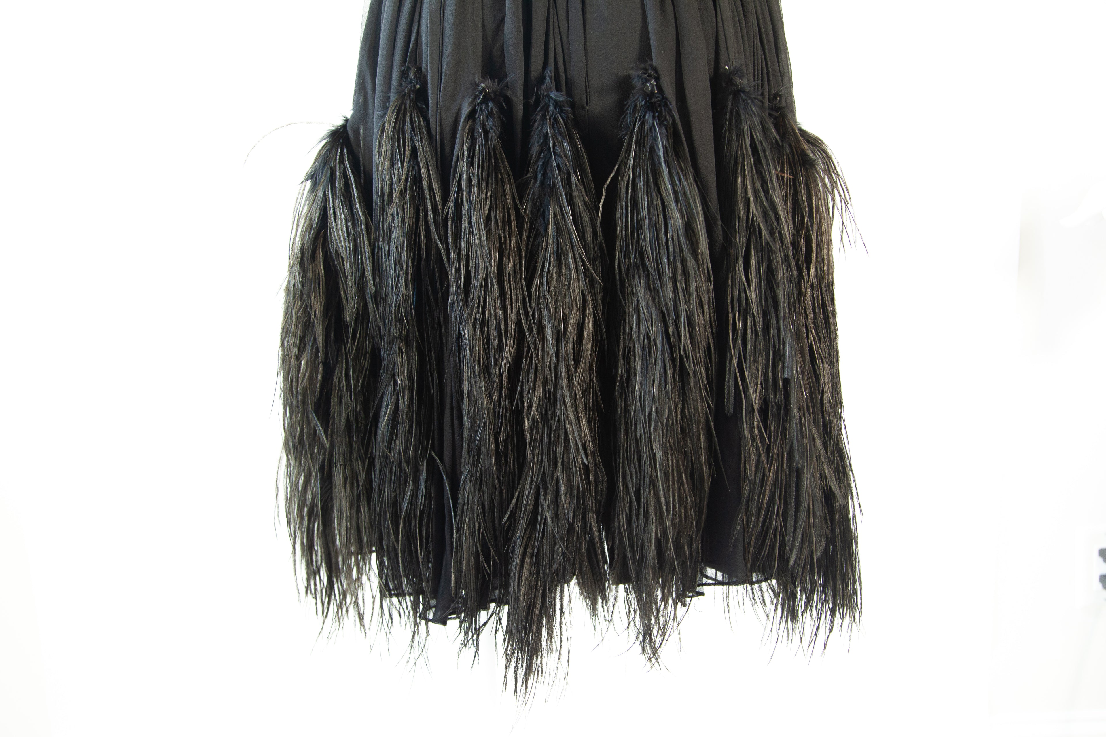 Edward Abbott couture dress
