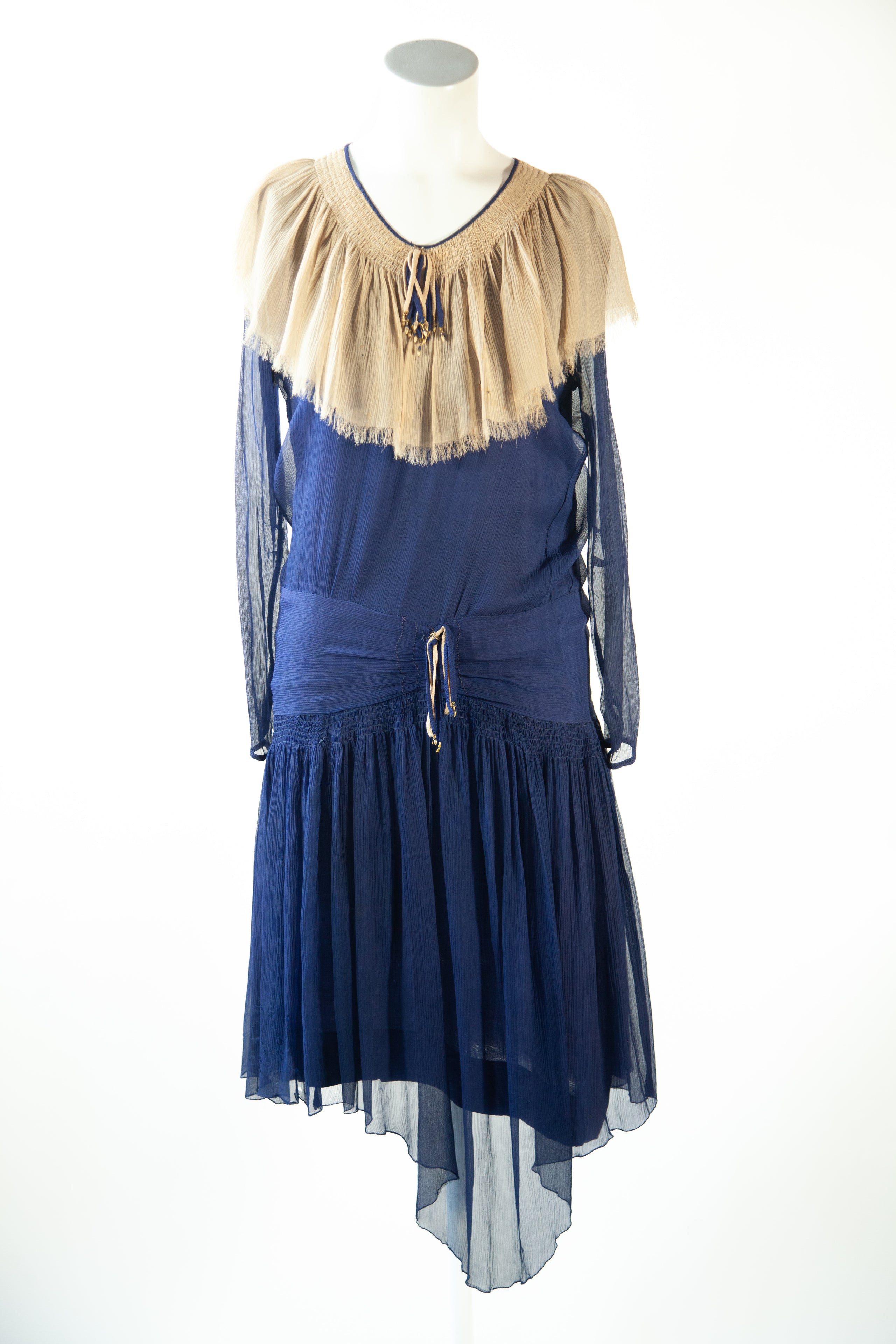 Very Vintage original 1920s silk chiffon dress